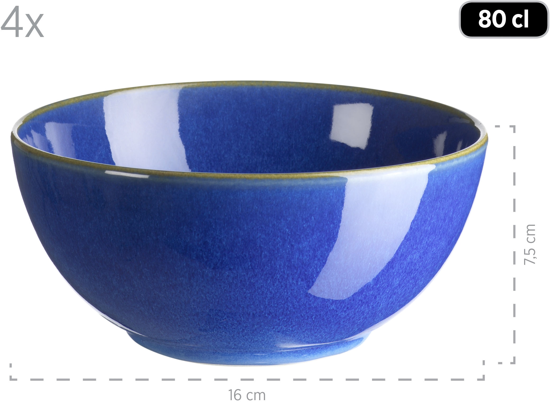 MÄSER Kombiservice »OSSIA, Geschirr-Set, Keramik«