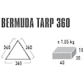 High Peak Sonnensegel »Bermuda Tarp 360«