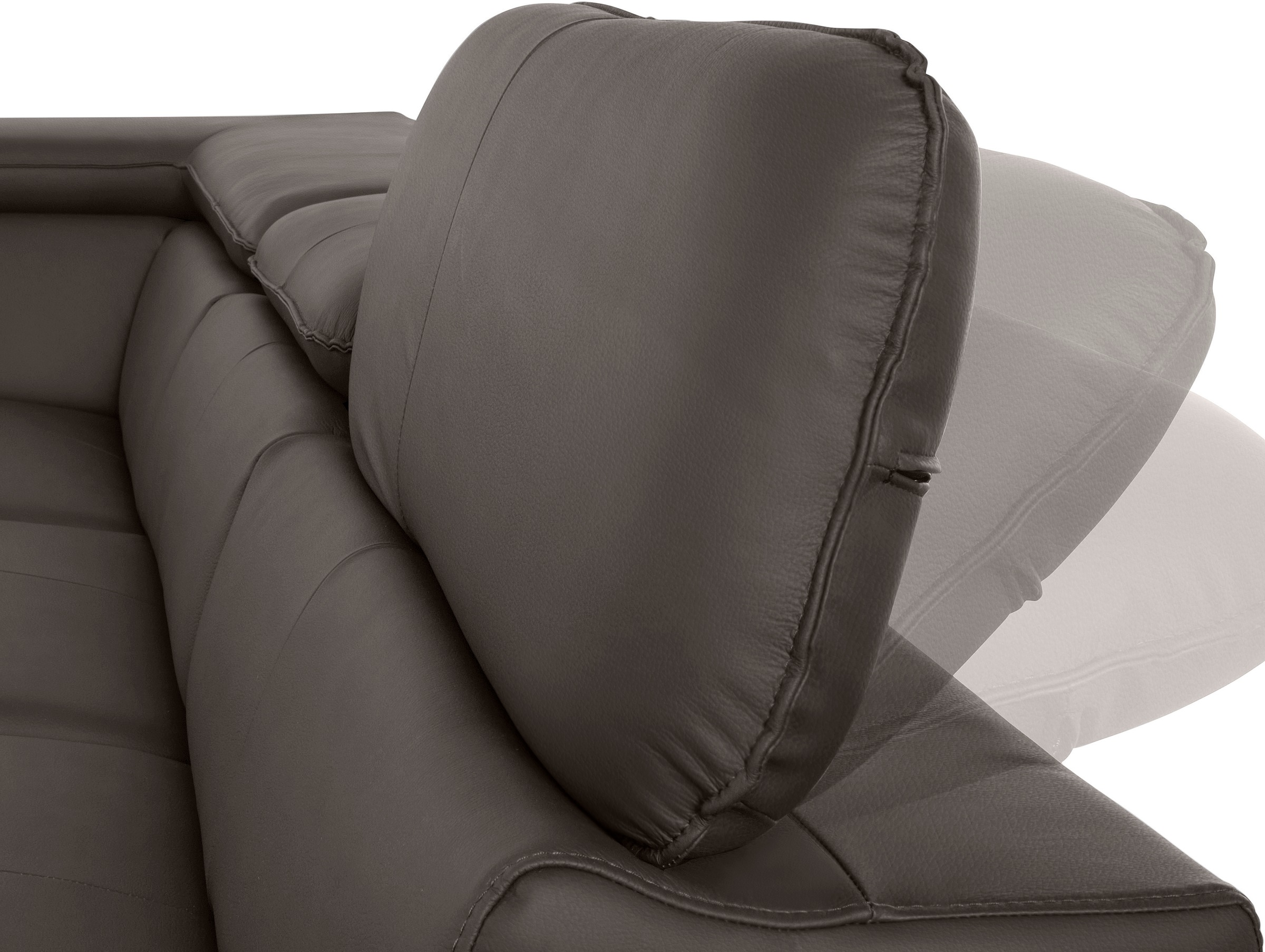 COTTA Ecksofa »Driver L-Form«, mit Kopfteilverstellung, wahlweise mit Bettfunktion & Bettkasten
