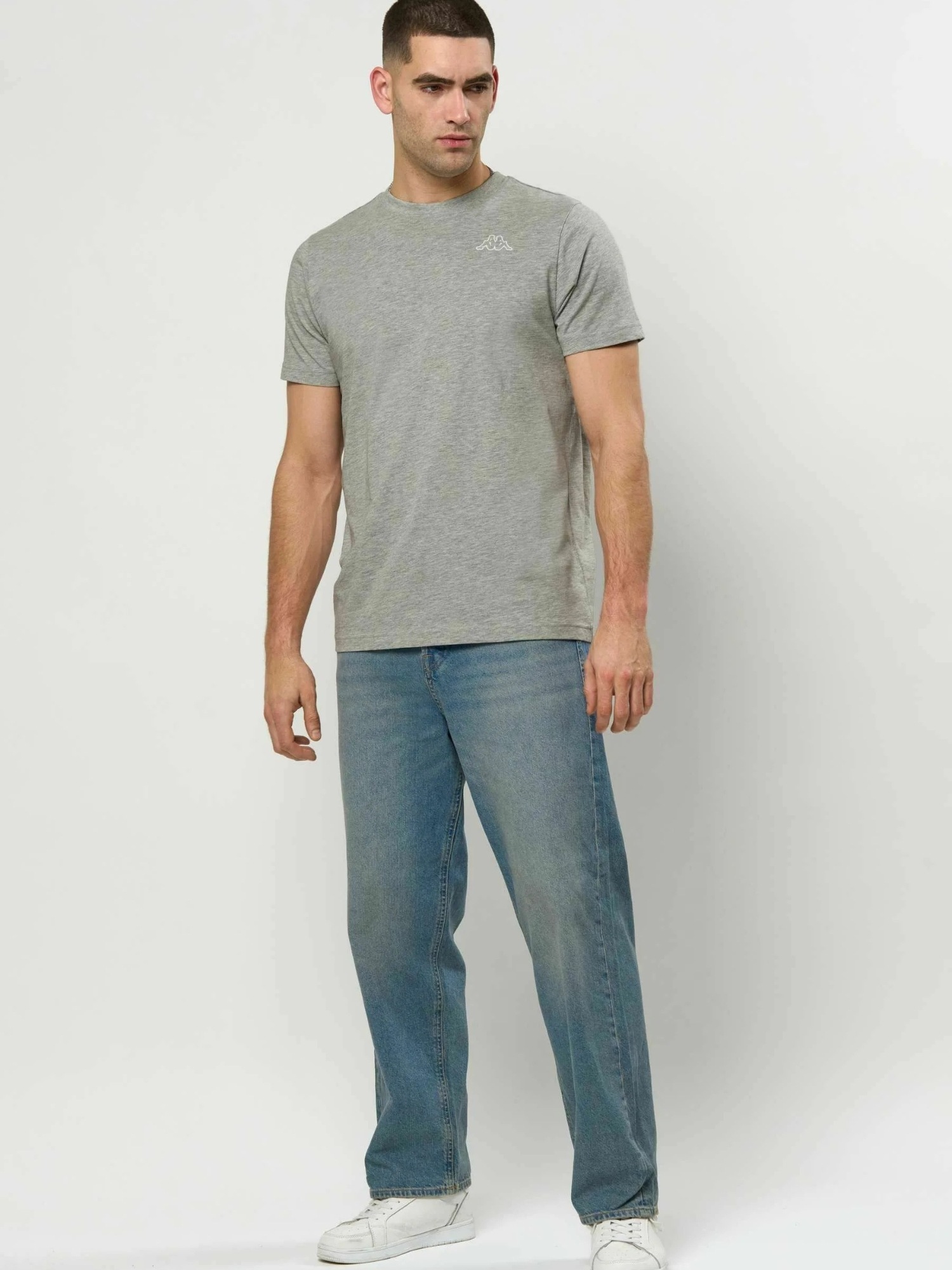 Kappa Kurzarmhemd »Kappa T-shirt Logo Cafers«