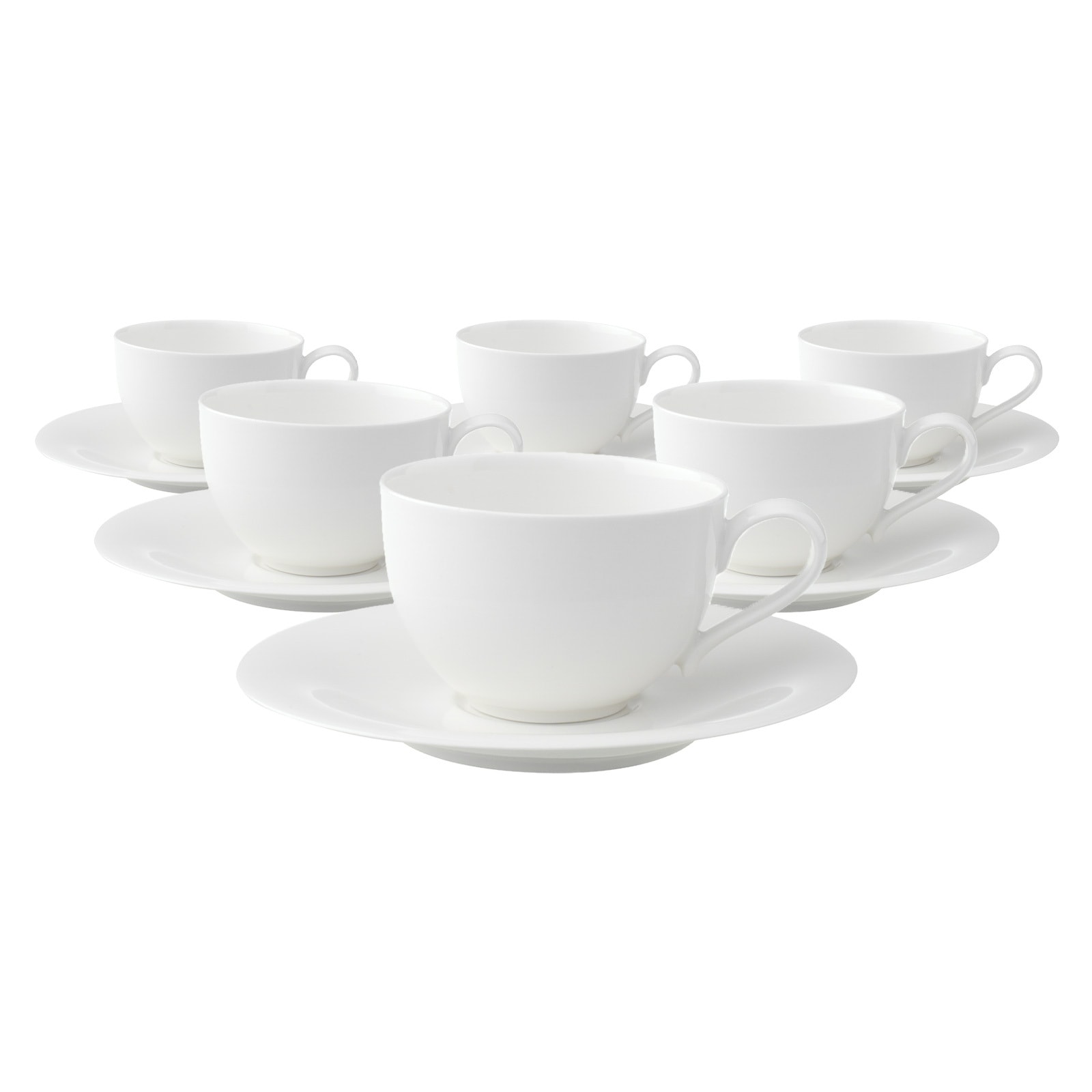 Villeroy & Boch Tasse »Kaffeetassen mit Untertassen New Cottage Basic 150 m günstig online kaufen
