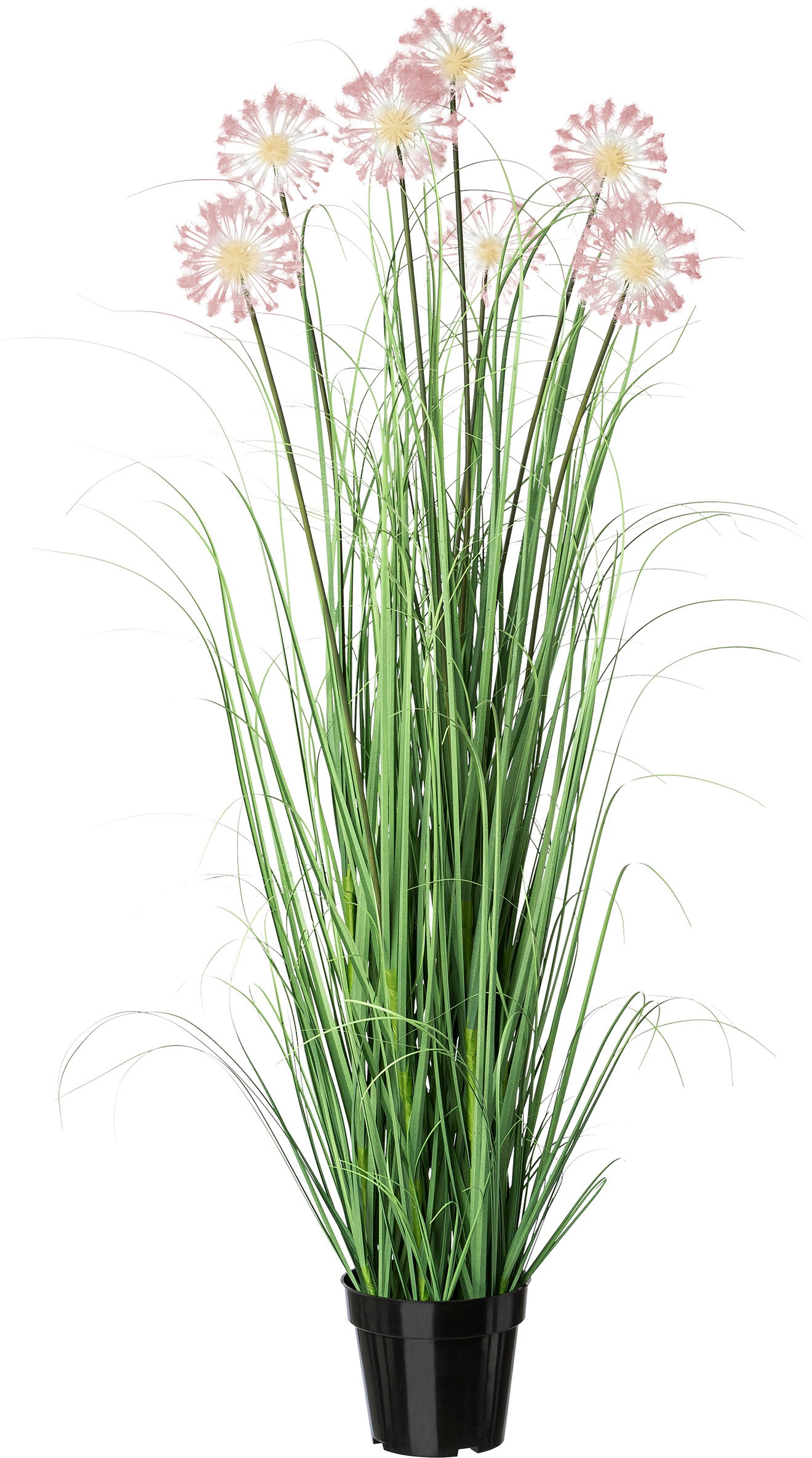 Creativ green Kunstgras »Grasbusch mit Pusteblume« günstig online kaufen
