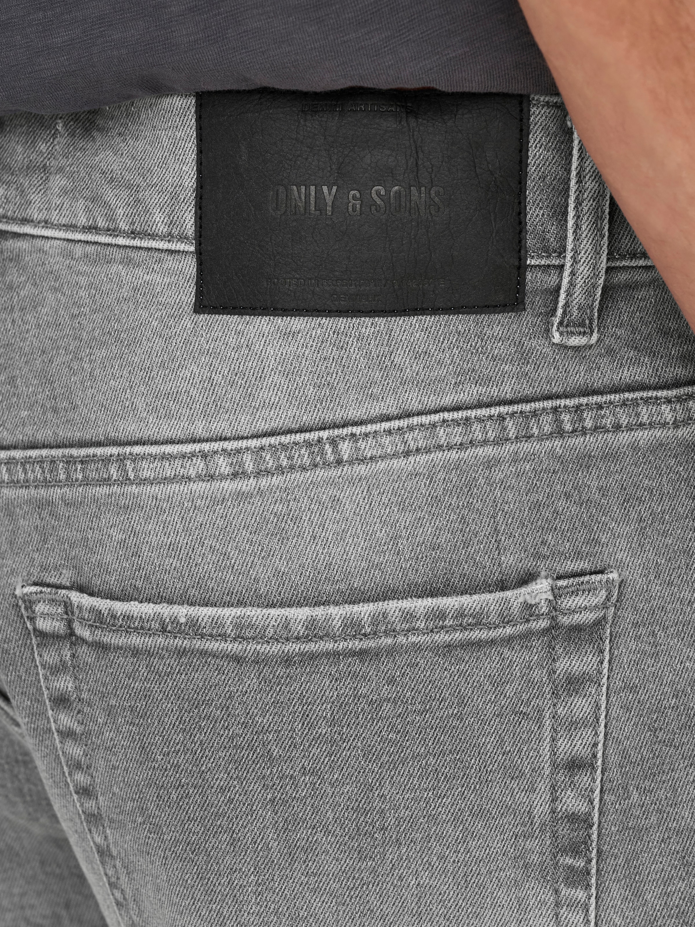 ONLY & SONS Straight-Jeans »ONSEDGE PERFORMANCE LB 3816 DOT DNM NOOS«