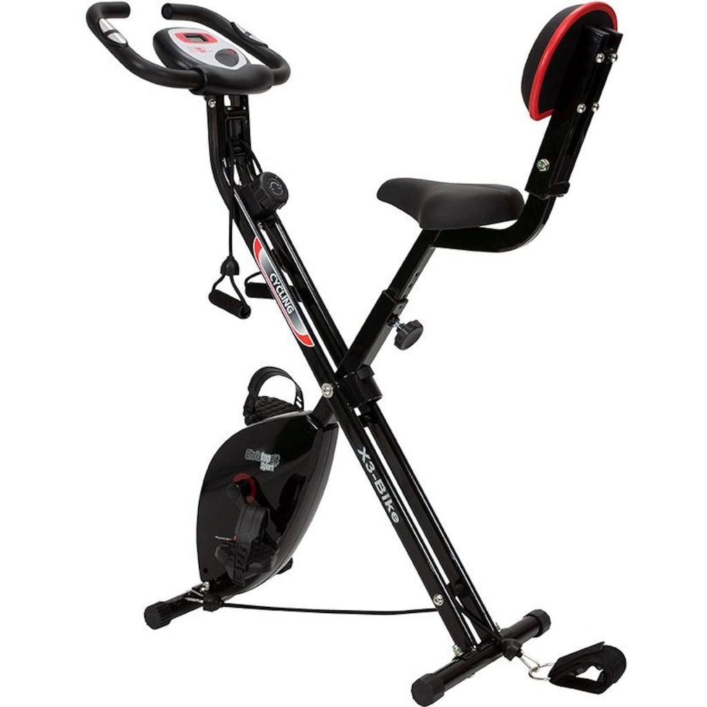 Christopeit Sport® Liege-Heimtrainer »Christopeit X 3 Bike«