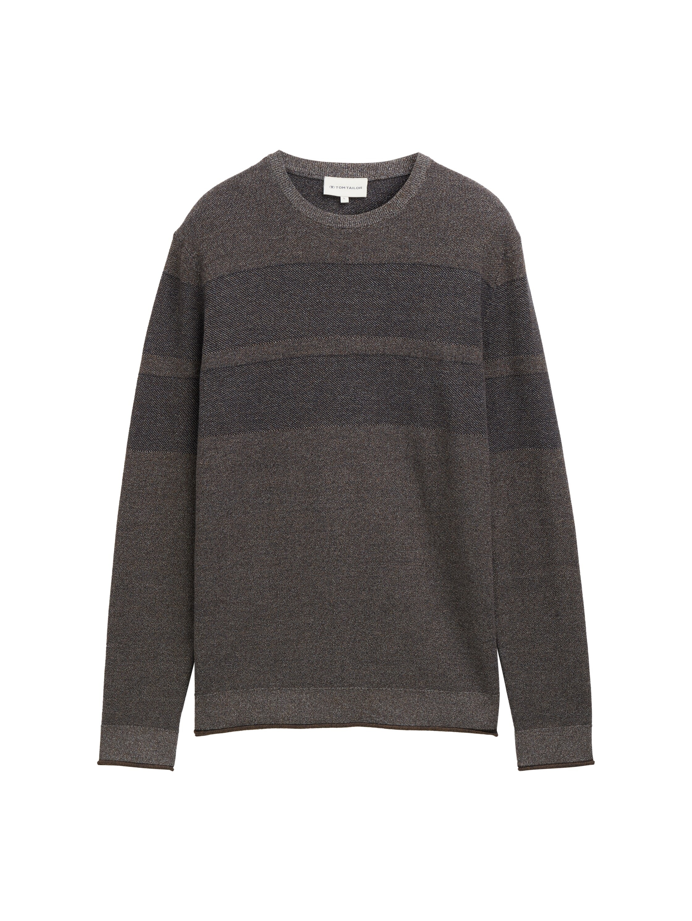 TOM TAILOR Strickpullover, im Streifen-Look