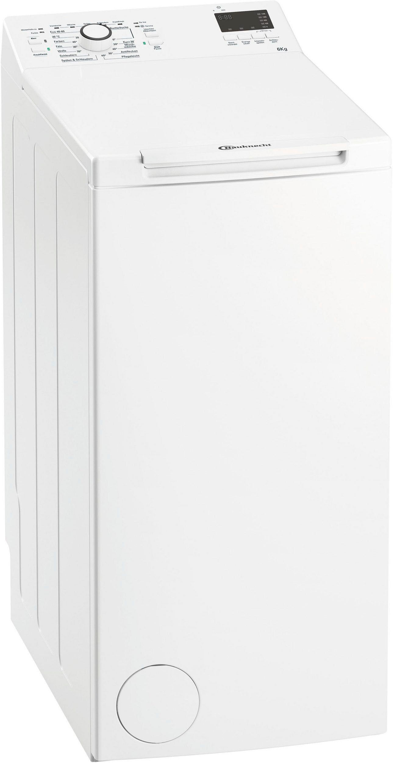 BAUKNECHT Waschmaschine Toplader PRIME 652 N, 1200 online kaufen PRIME 6 652 »WAT U/min N«, DI WAT DI kg