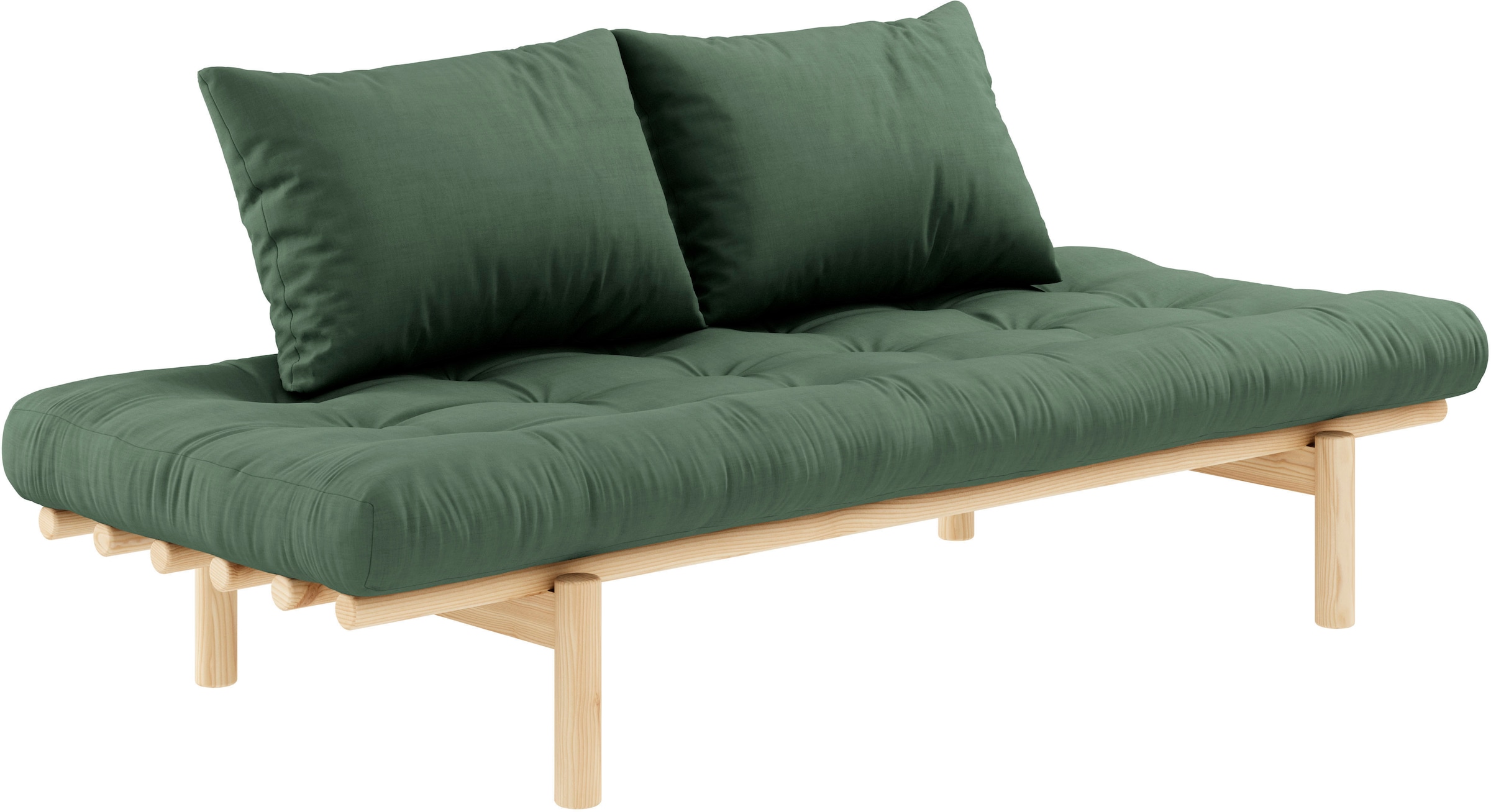 Karup Design Daybett »Pace«, (Set, 2 tlg.), aus massiven Kiefernholz, inkl. Futonmatratze