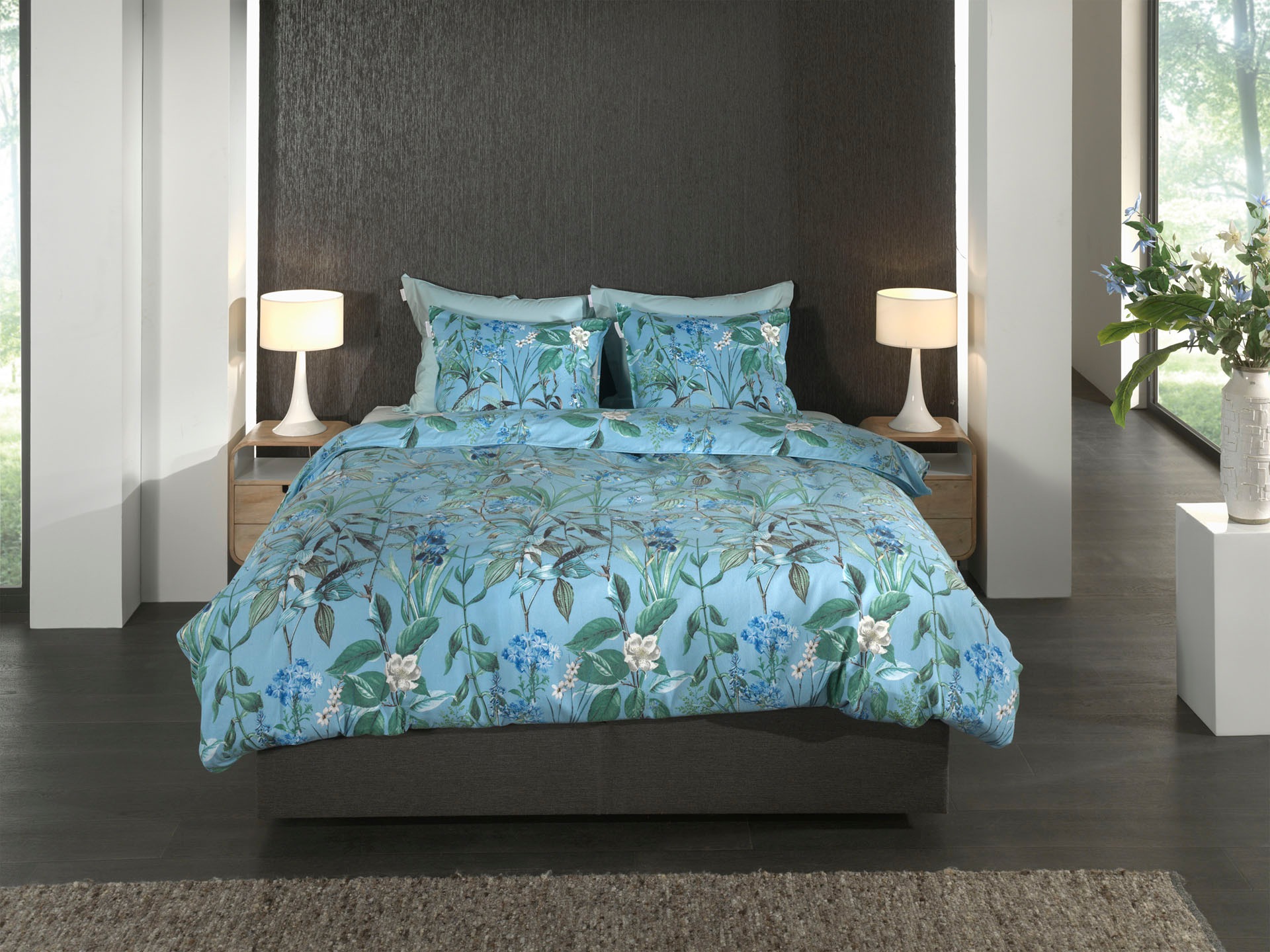 Heckett & Lane Bettwäsche »Martina« 2 Stk. tlg. 100% Baumwolle, hochwertiges Flanell, Bettwäsche ab 135x200 cm.