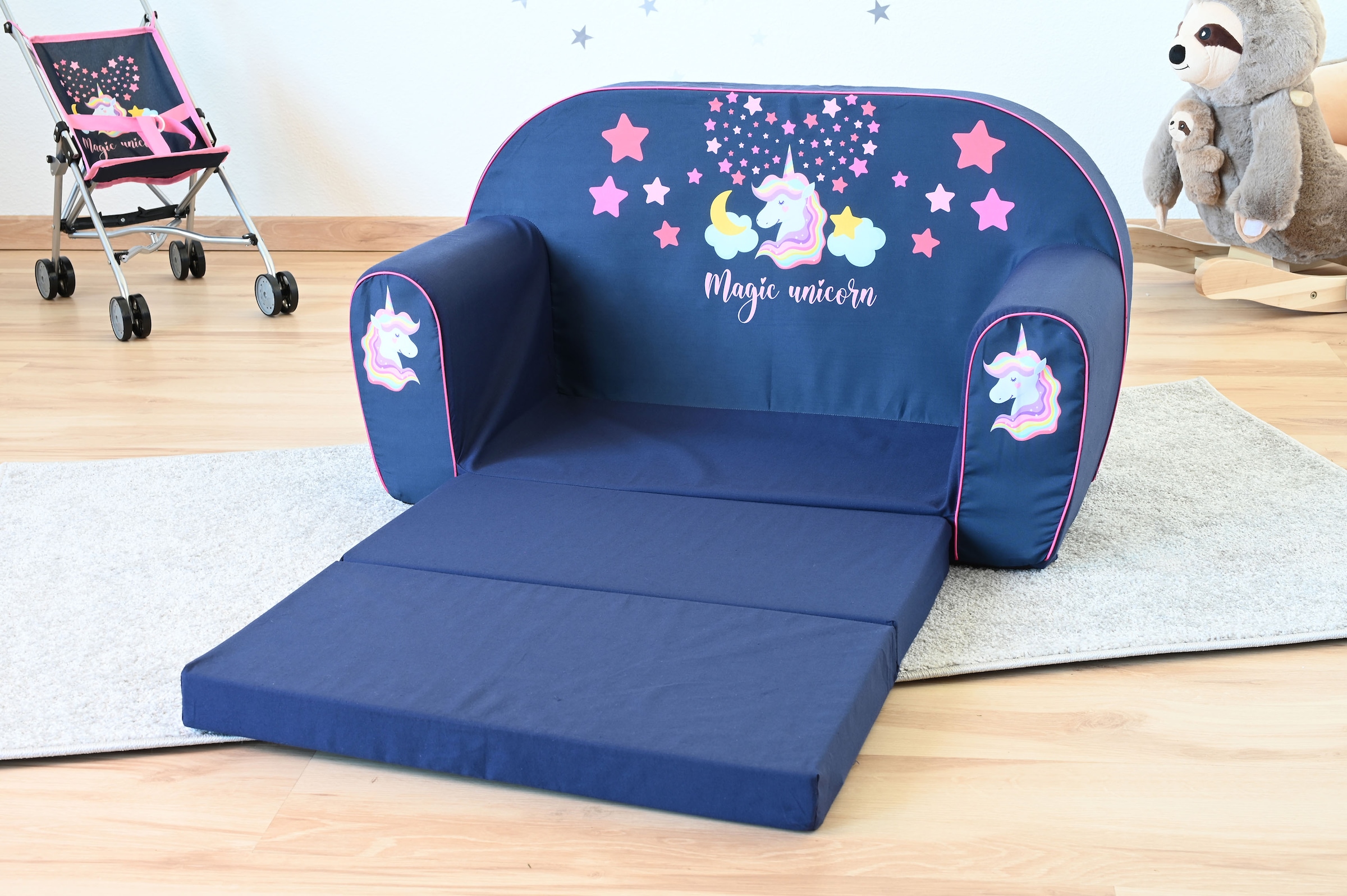 Knorrtoys® Sofa »Magic Unicorn«, für Kinder; Made in Europe