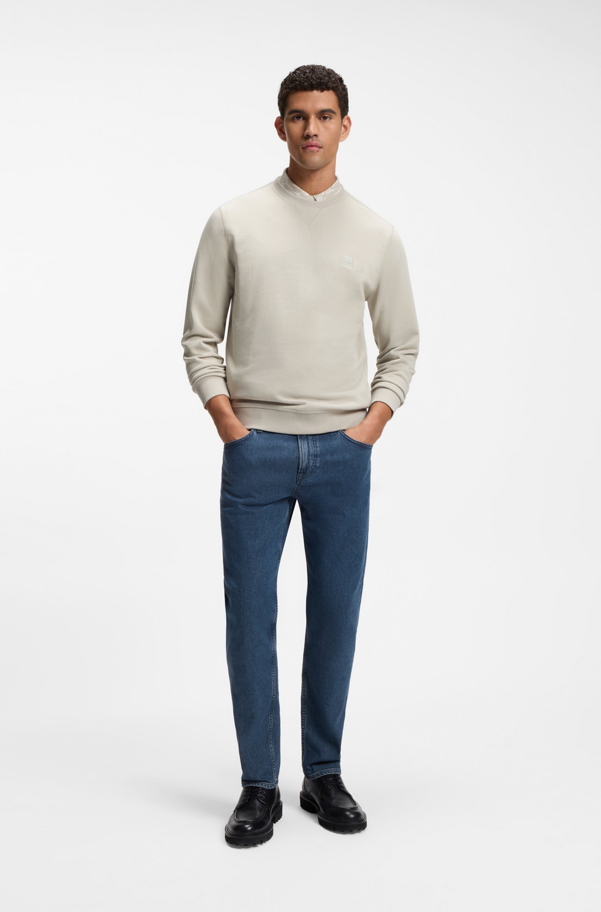 BOSS ORANGE Sweatshirt »Westart«, mit BOSS Logopatch
