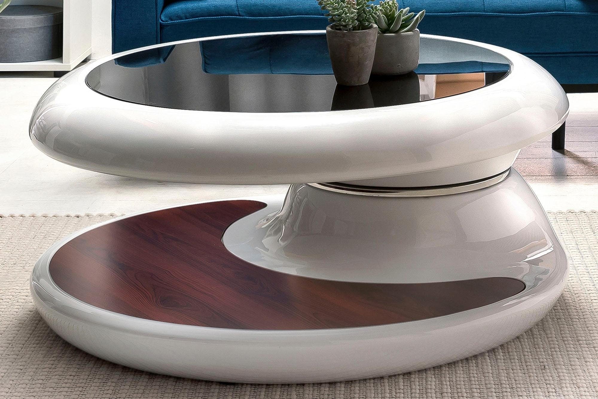 SalesFever Couchtisch »Couchtisch: Trendiges Wohnzimmer-Highlight« Tischpla günstig online kaufen
