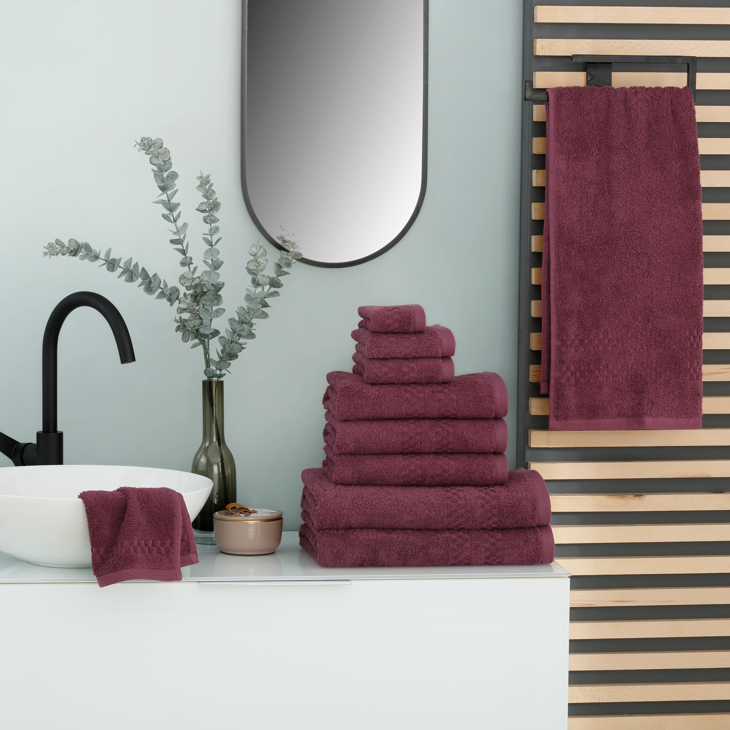 Home affaire Handtuch Set »Regona, auch als 10 tlg Set, Serie, Premium Hand günstig online kaufen
