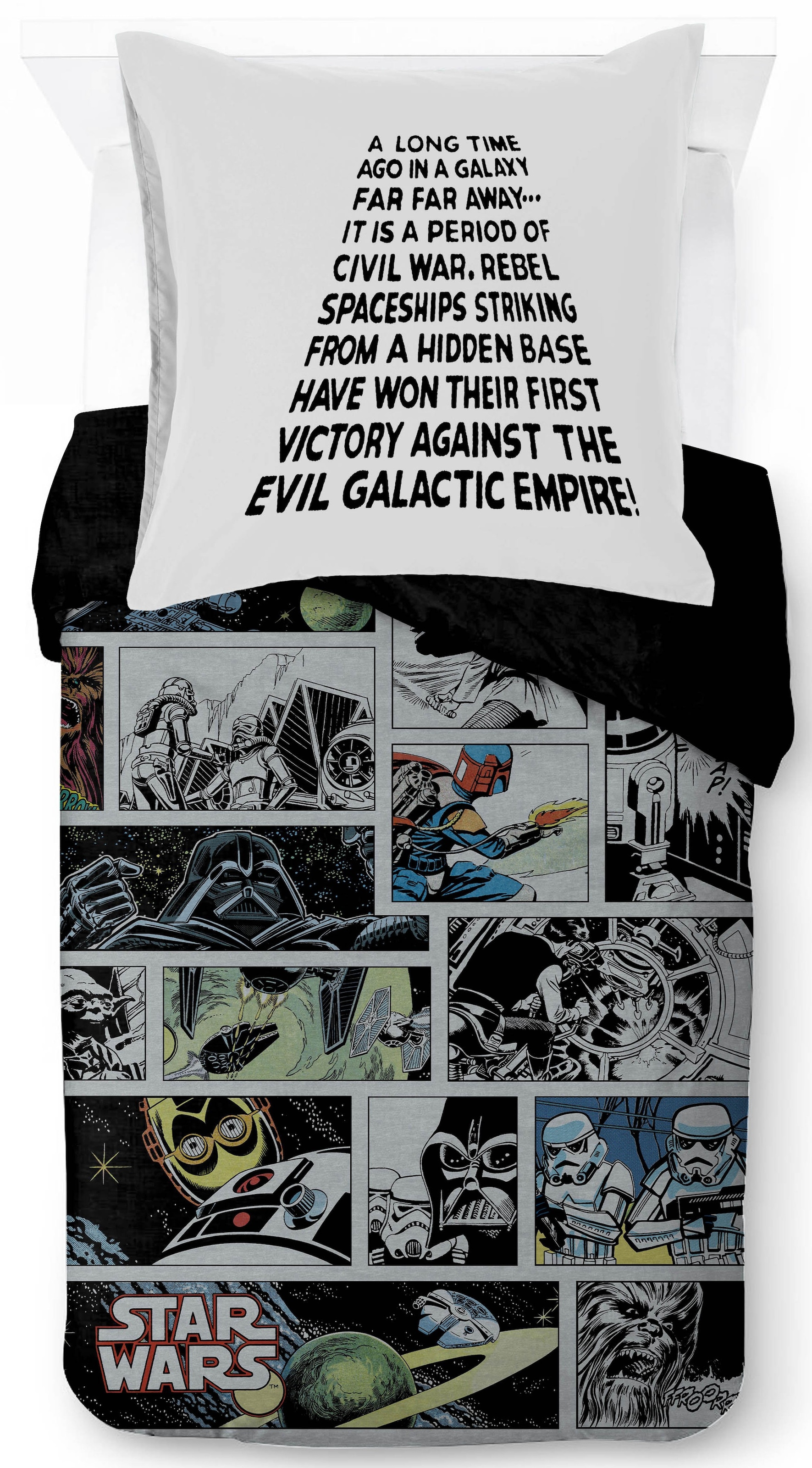 Star Wars Kinderbettwäsche »Star Wars Classic Comic« 2 100% Baumwolle