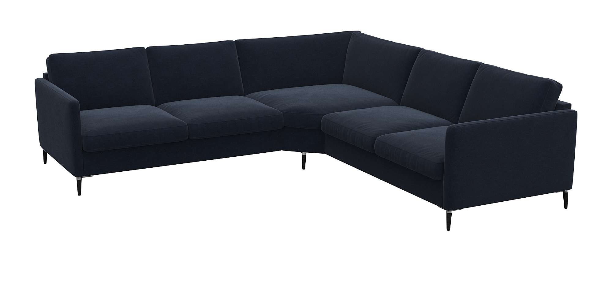 FLEXLUX Ecksofa »Fiore, L-Form, bequem und komfortabel durch hochwertigem S günstig online kaufen