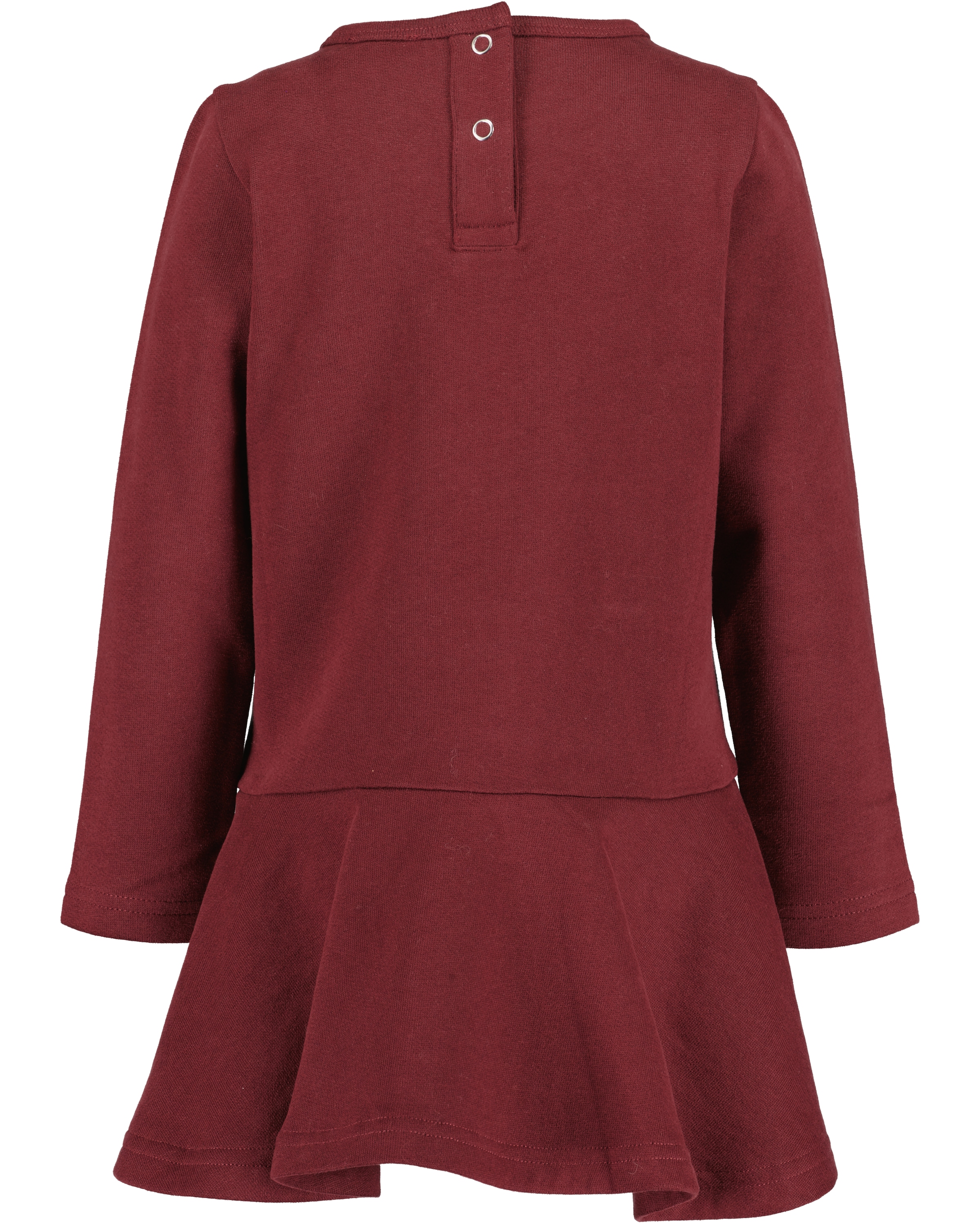 Blue Seven Sweatkleid mit tollem Frontmotiv mit Wechselpailletten und Tüllapplikation