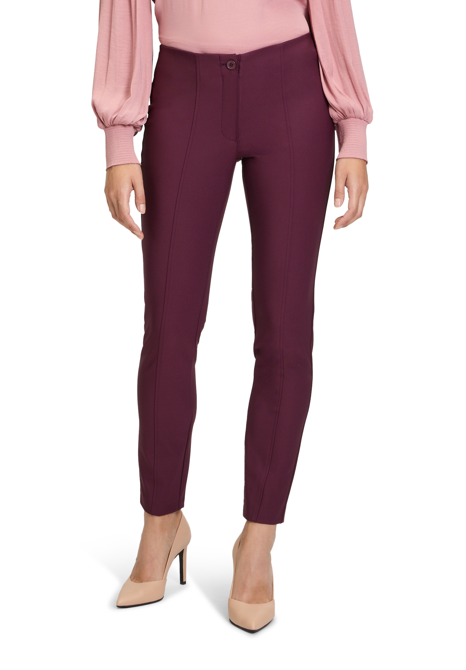 Bügelfaltenhose »Betty Barclay Businesshose Slim Fit«, Material