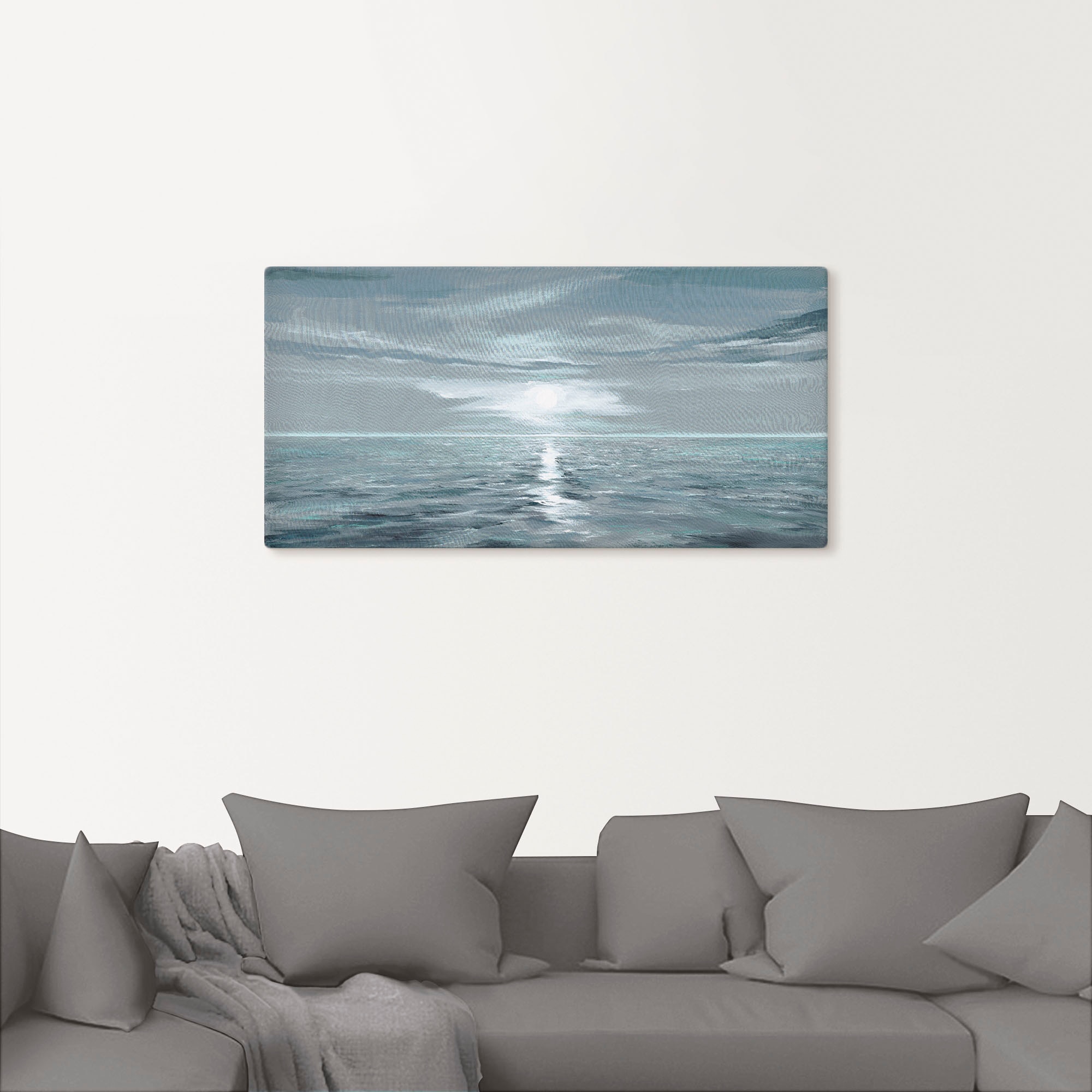 Artland Wandbild "Eisblaues Meer", Gewässer, (1 St.), als Alubild, Outdoorb günstig online kaufen