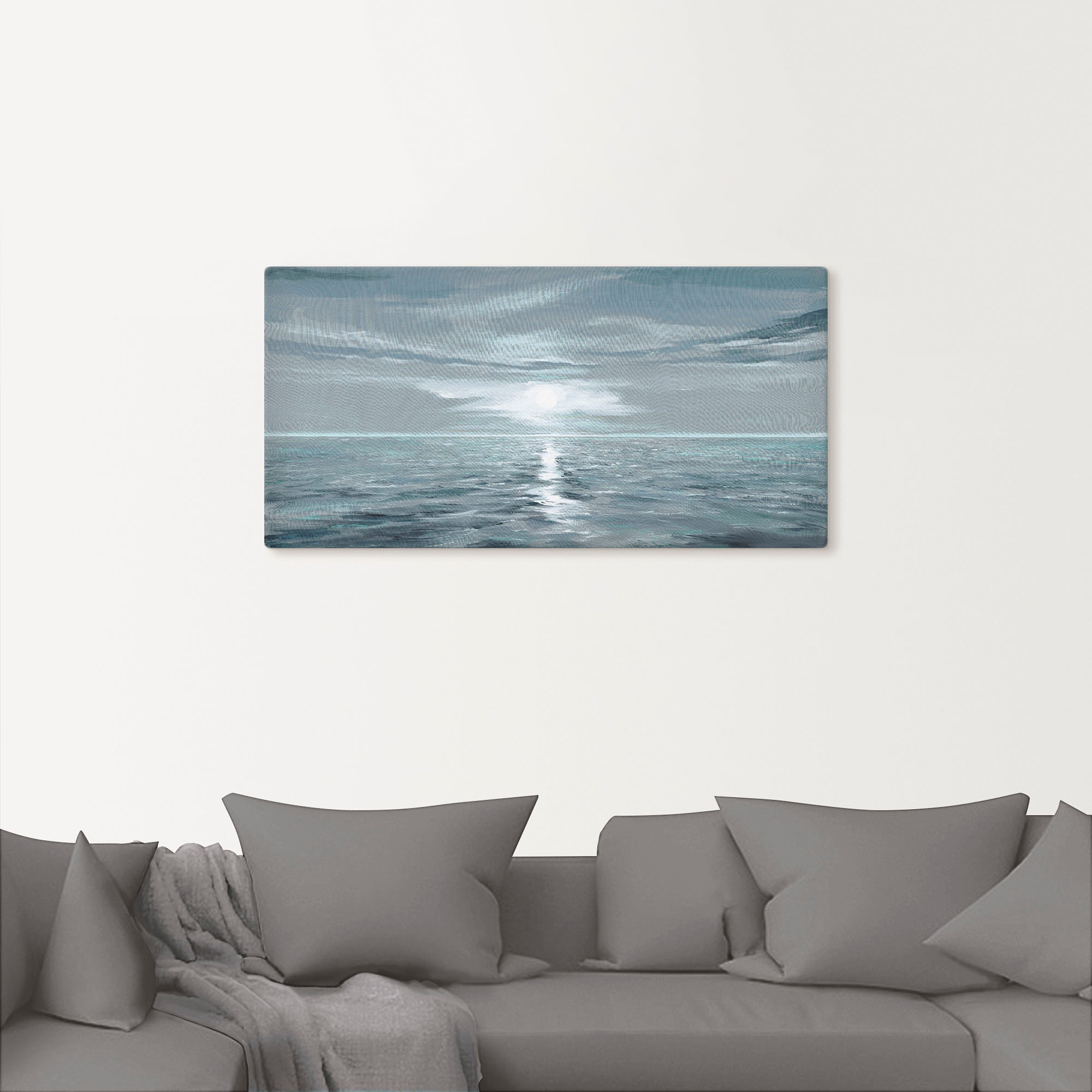 Artland Wandbild »Eisblaues Meer« Gewässer 1 Stk. tlg. als Alubild, Outdoor günstig online kaufen