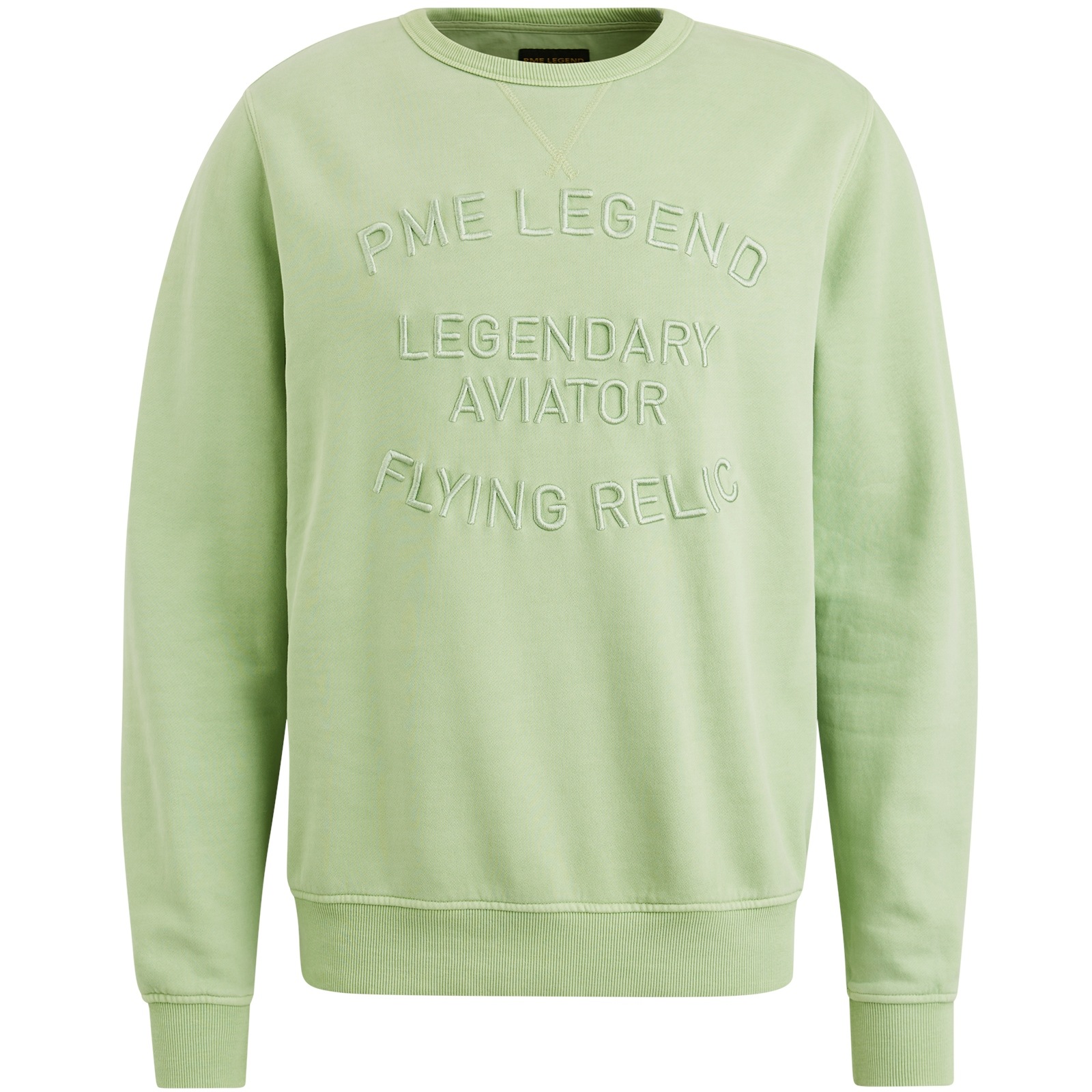 PME LEGEND Sweatshirt »Crewneck gd terry«, mit Schriftzug