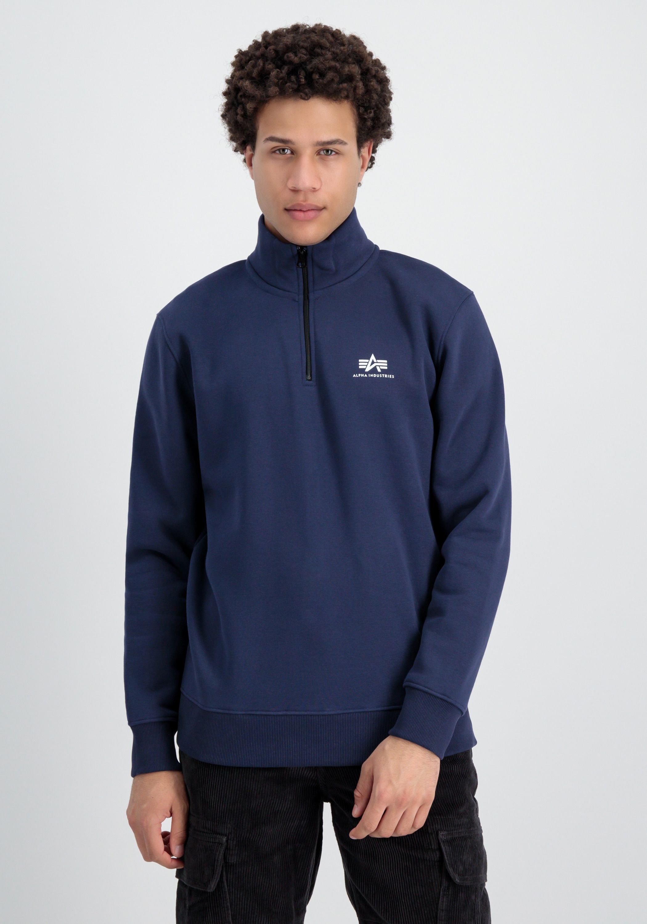 Alpha Industries Sweater »Half Zip Sweatshirt SL«