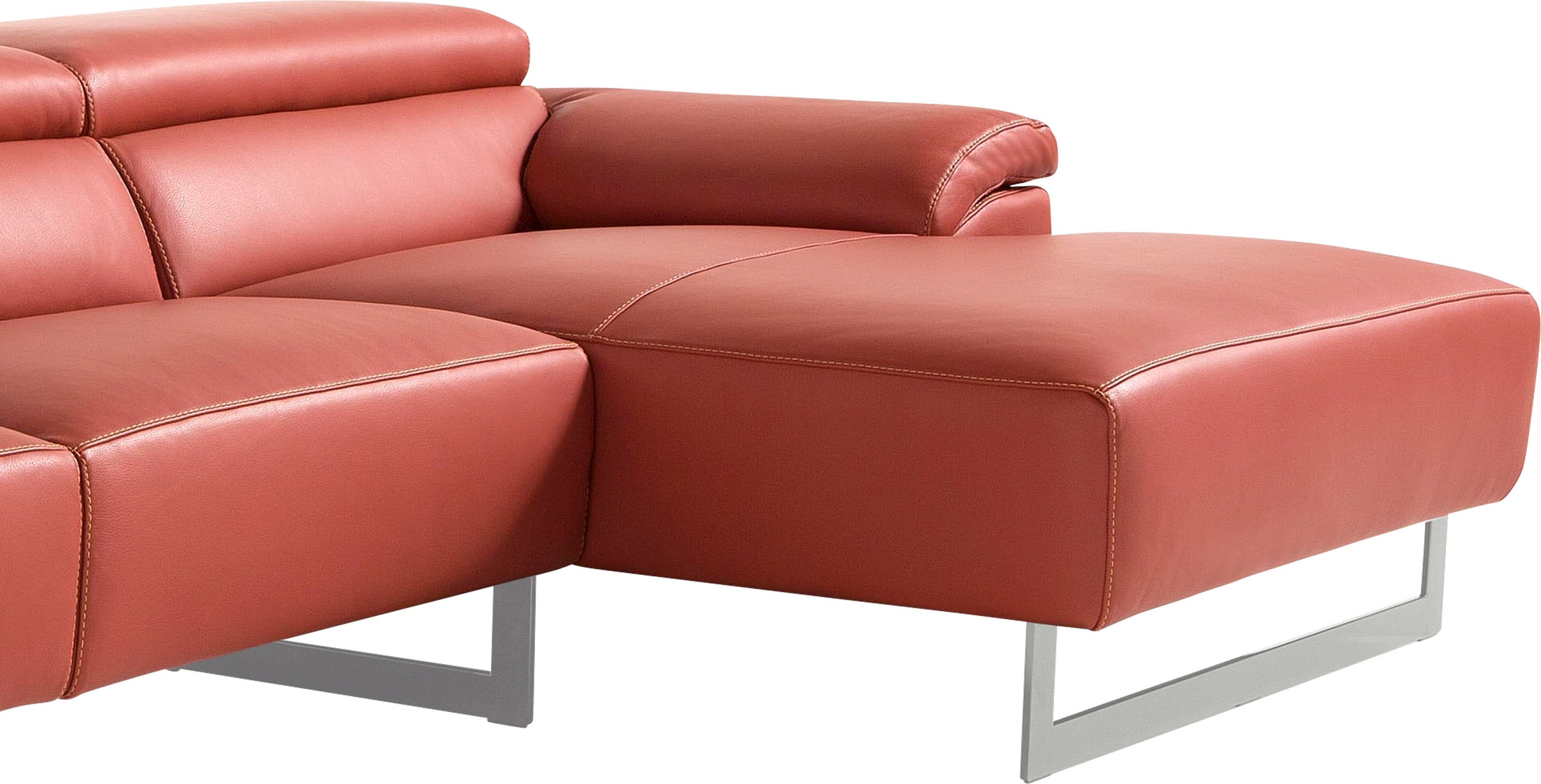 Egoitaliano Ecksofa »Malika, edel und bequem, Designsofa mit hochwertigen B günstig online kaufen