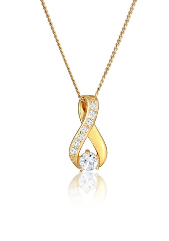 Elli Premium Collierkettchen »Infinity Symbol Topas 585 Gelbgold« kaufen