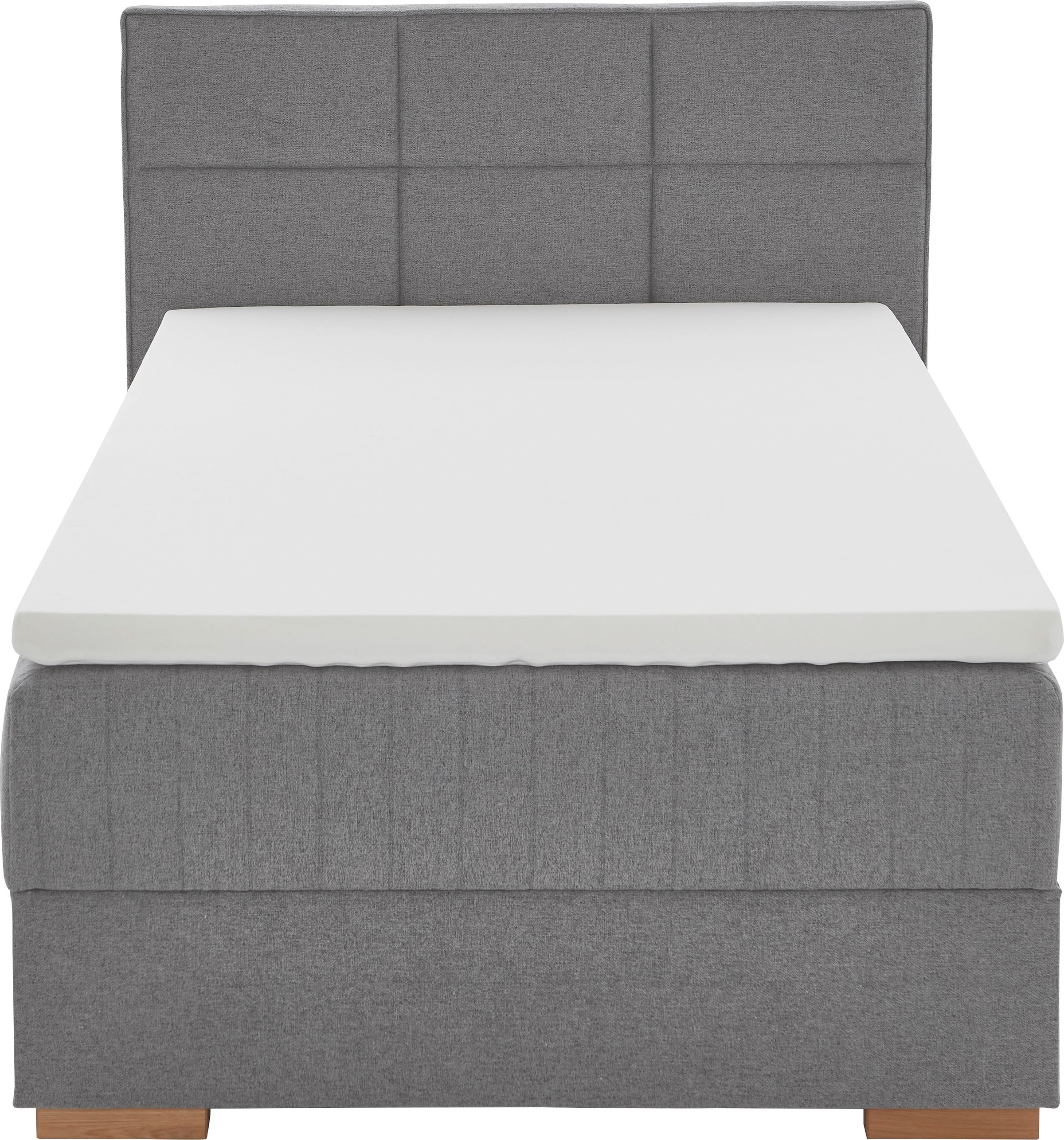 meise.möbel Boxspringbett »Tambo«, inkl. Bettkasten & Topper, erhältlich in 120x200cm oder 180x200cm
