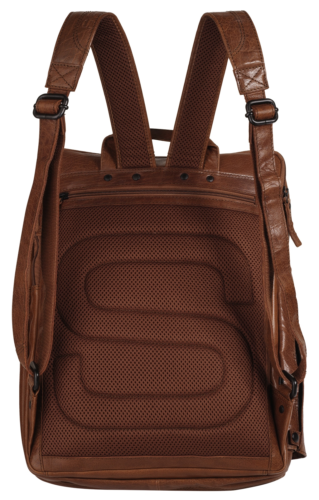 Spikes & Sparrow Laptoprucksack, echt Leder