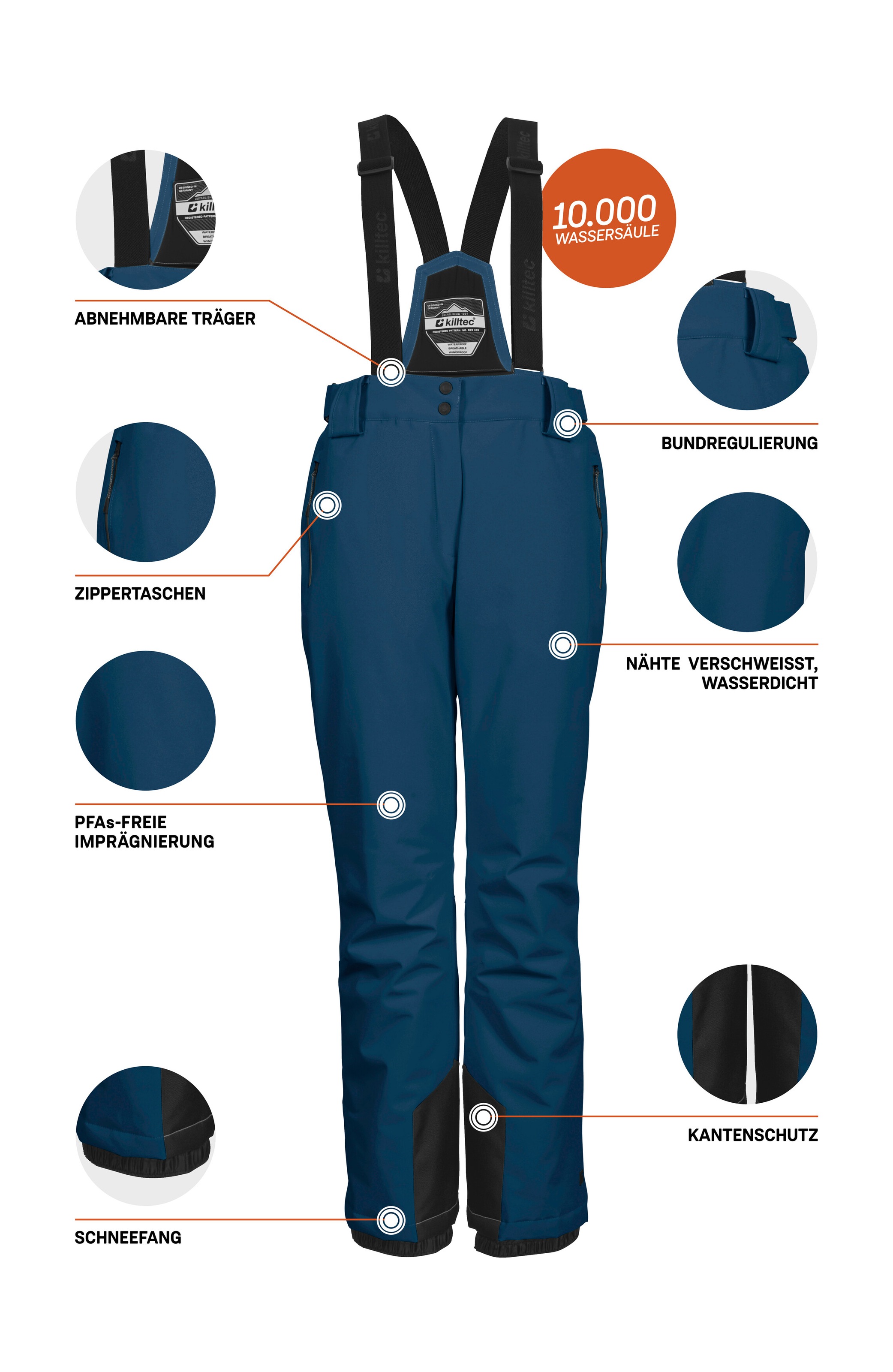 Killtec Skihose »KSW 249 WMN SKI PNTS«