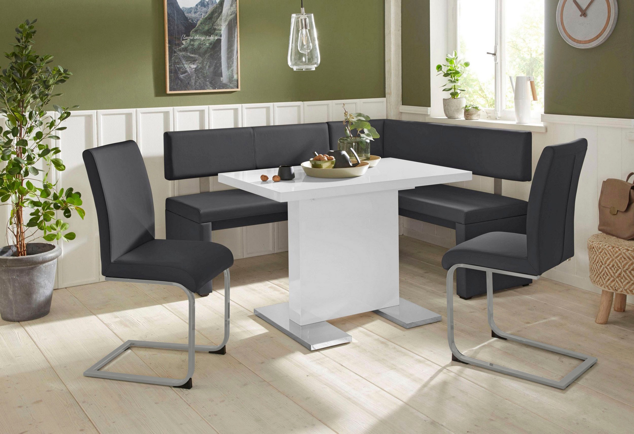 Home affaire Eckbank "Charissa" in 3 Größen, verschiedene Qualitäten günstig online kaufen