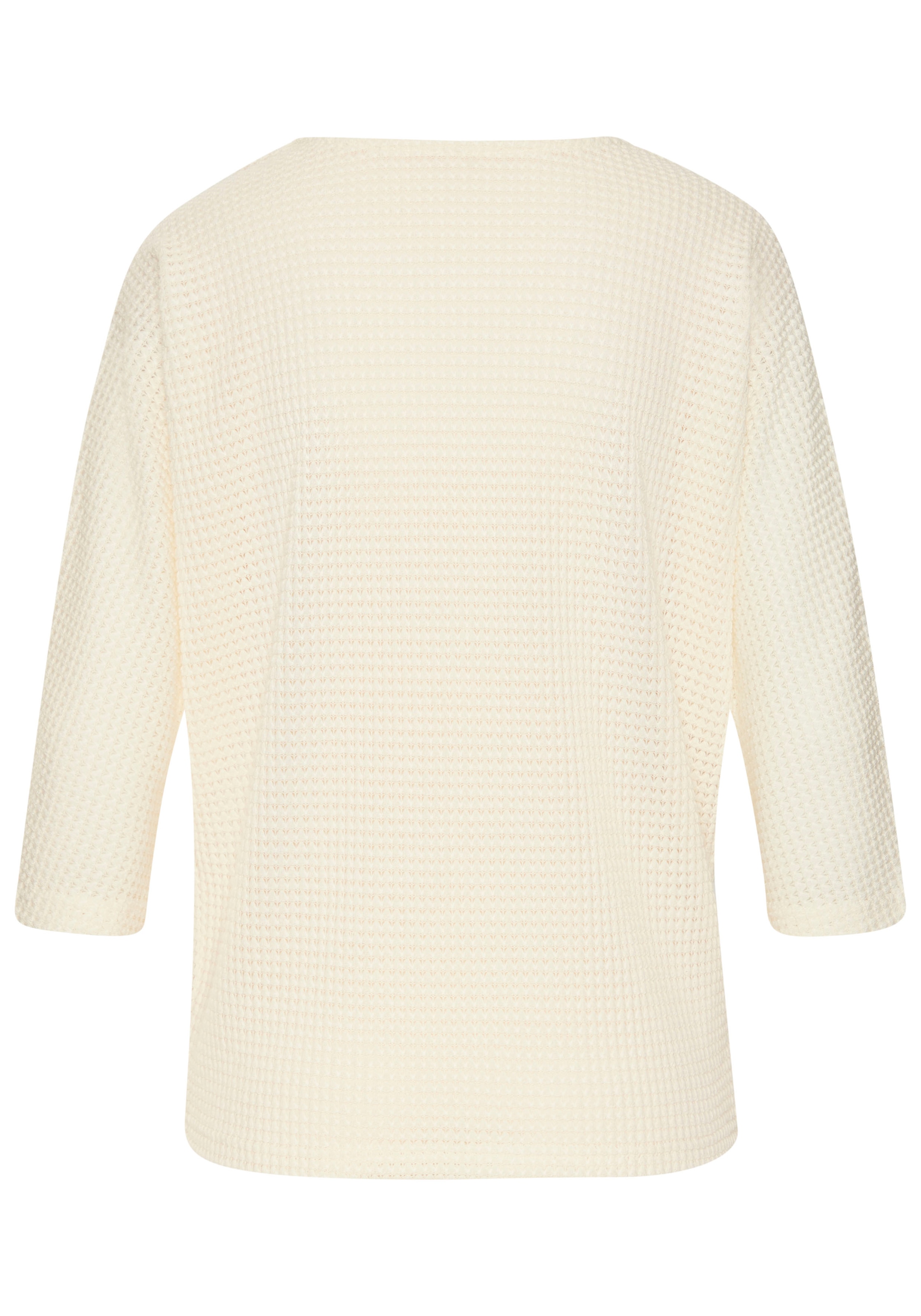 Vivance 3/4-Arm-Shirt »aus bügelfreiem Waffelstrick«, aus bügelfreier Strickqualität