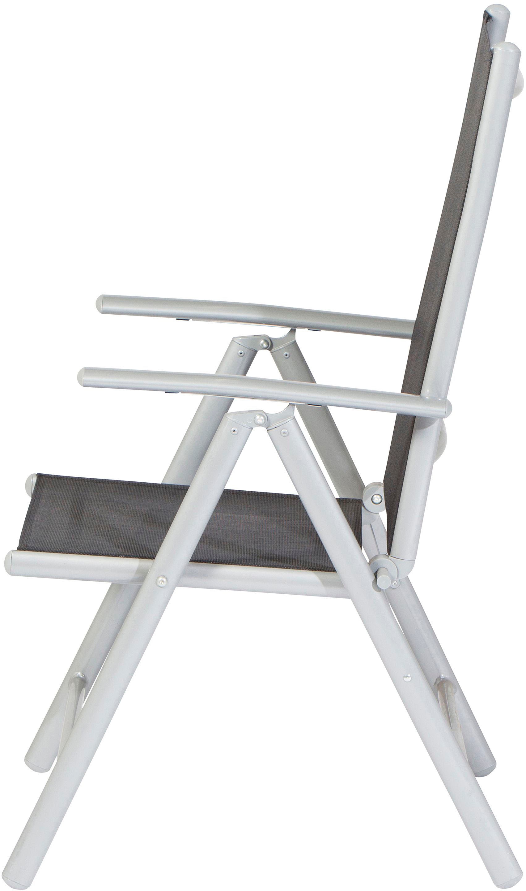Siena Garden Garten-Essgruppe »Saturn / Sola«, (Set, 7 tlg.), bestehend aus 6 Sesseln und 1 Tisch