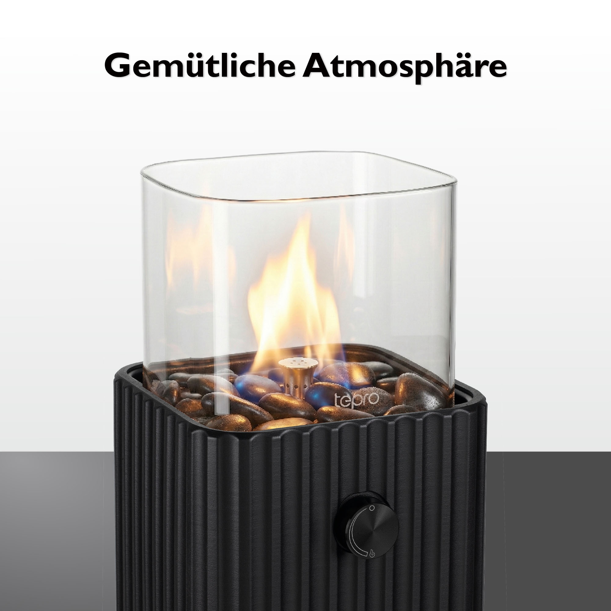 Tepro Feuerstelle »Tisch-Gasfeuerstelle mit Dekosteinen«