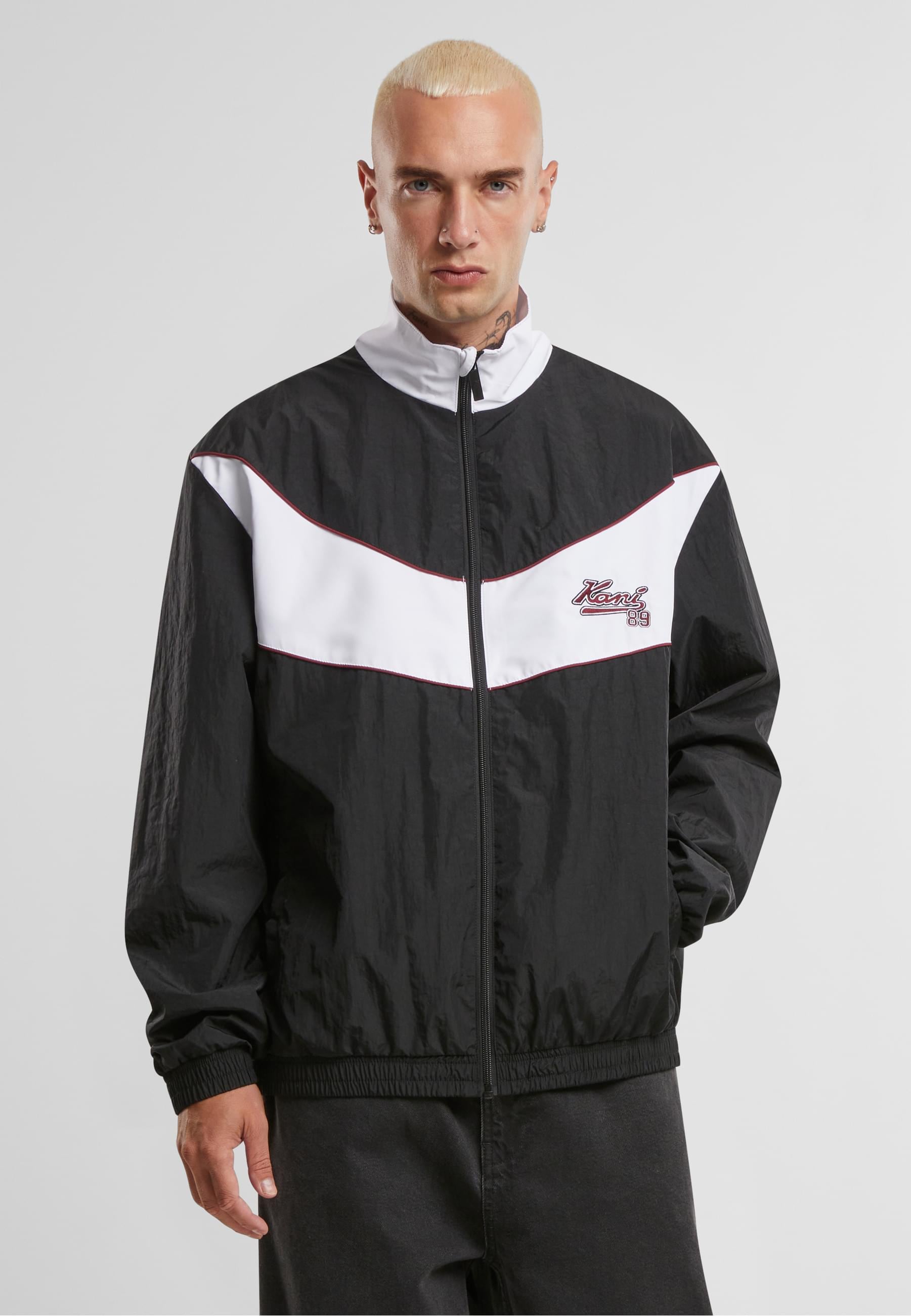 Karl Kani Trainingsjacke »Karl Kani Kani Varsity Trackjacket« 1 Stk. tlg. ohne Kapuze