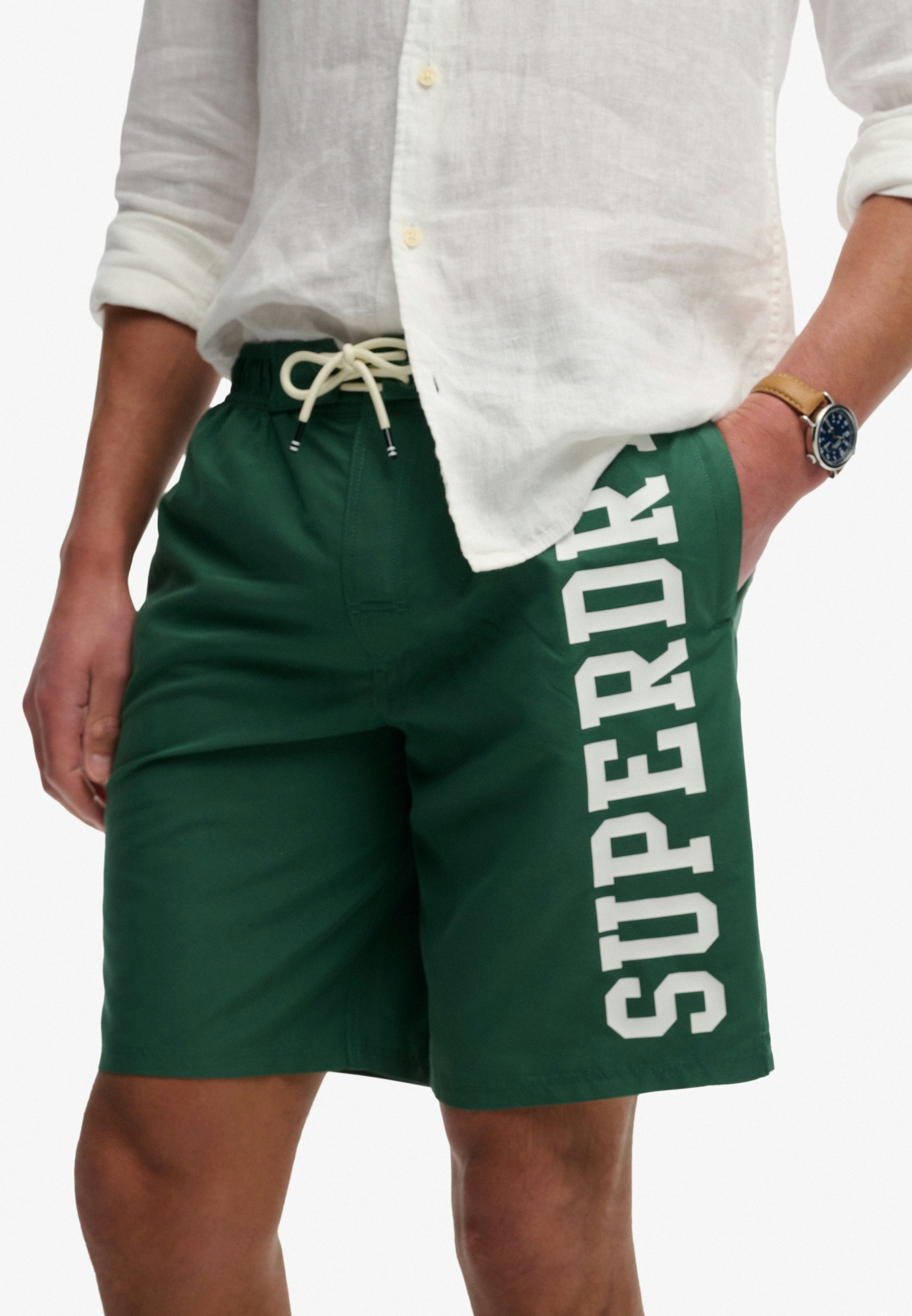 Superdry Badeshorts »LOGO 19 BOARDSHORT«