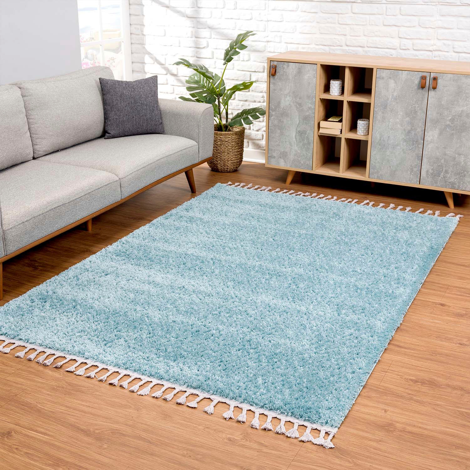 Carpet City Hochflor-Teppich »Pulpy 100«, rechteckig, 30 mm Höhe, sehr weic günstig online kaufen