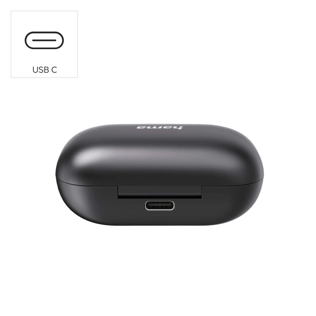 Hama Bluetooth-Kopfhörer »Bluetooth-Kopfhörer kabellos (In-Ear, Equalizer, Mikrofon)«, True Wireless, spritzwassergeschützt, Sprachsteuerung, Touch-Sensor