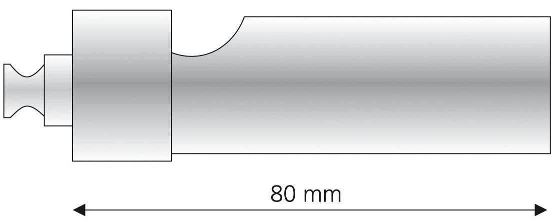 Liedeco Mehrfachverlängerung »Power«, (1 St.), für Gardinenstangen Ø 20 mm günstig online kaufen