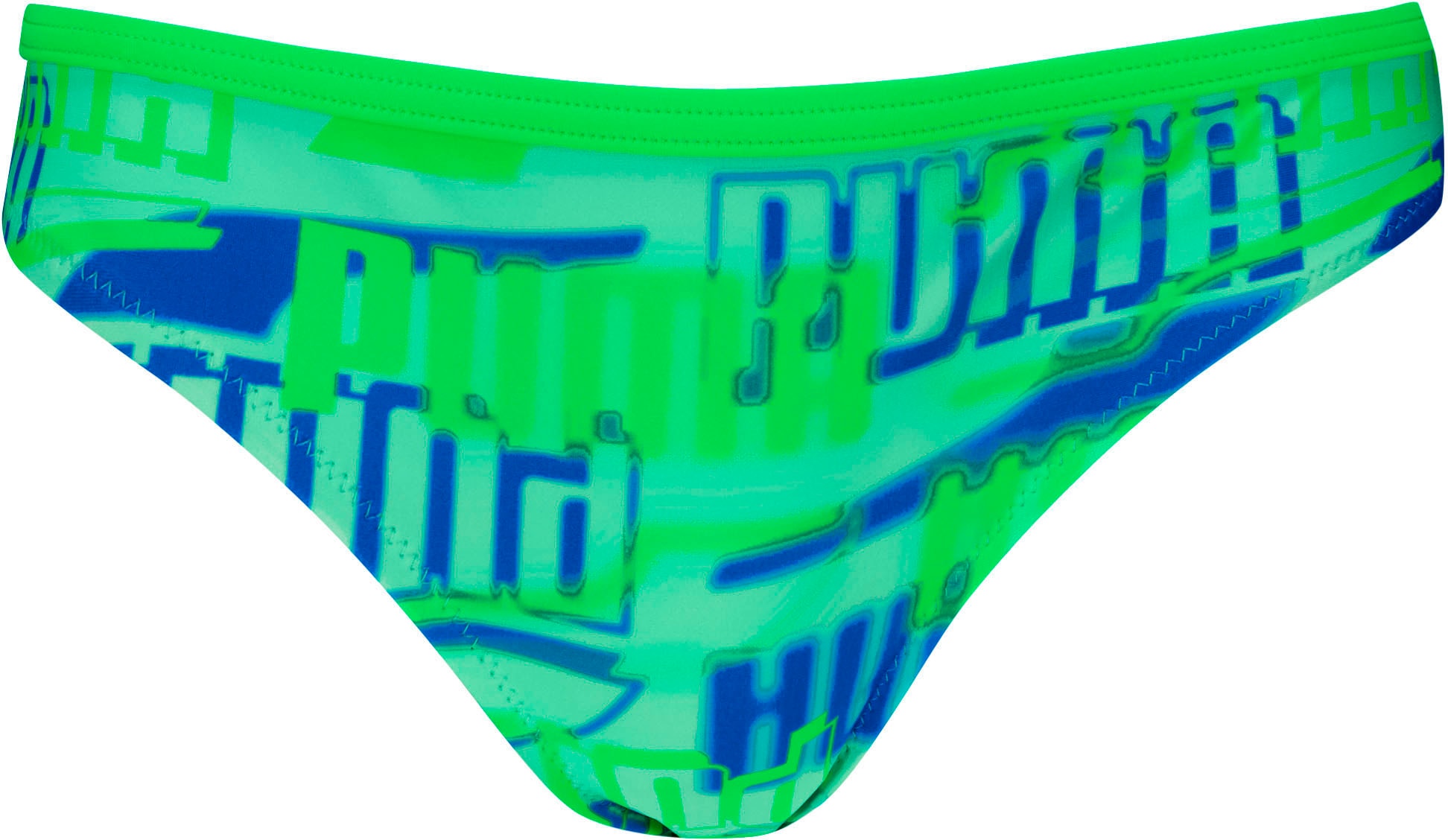 PUMA Bustier-Bikini, (Set, 2 St.), mit allover Logoprint