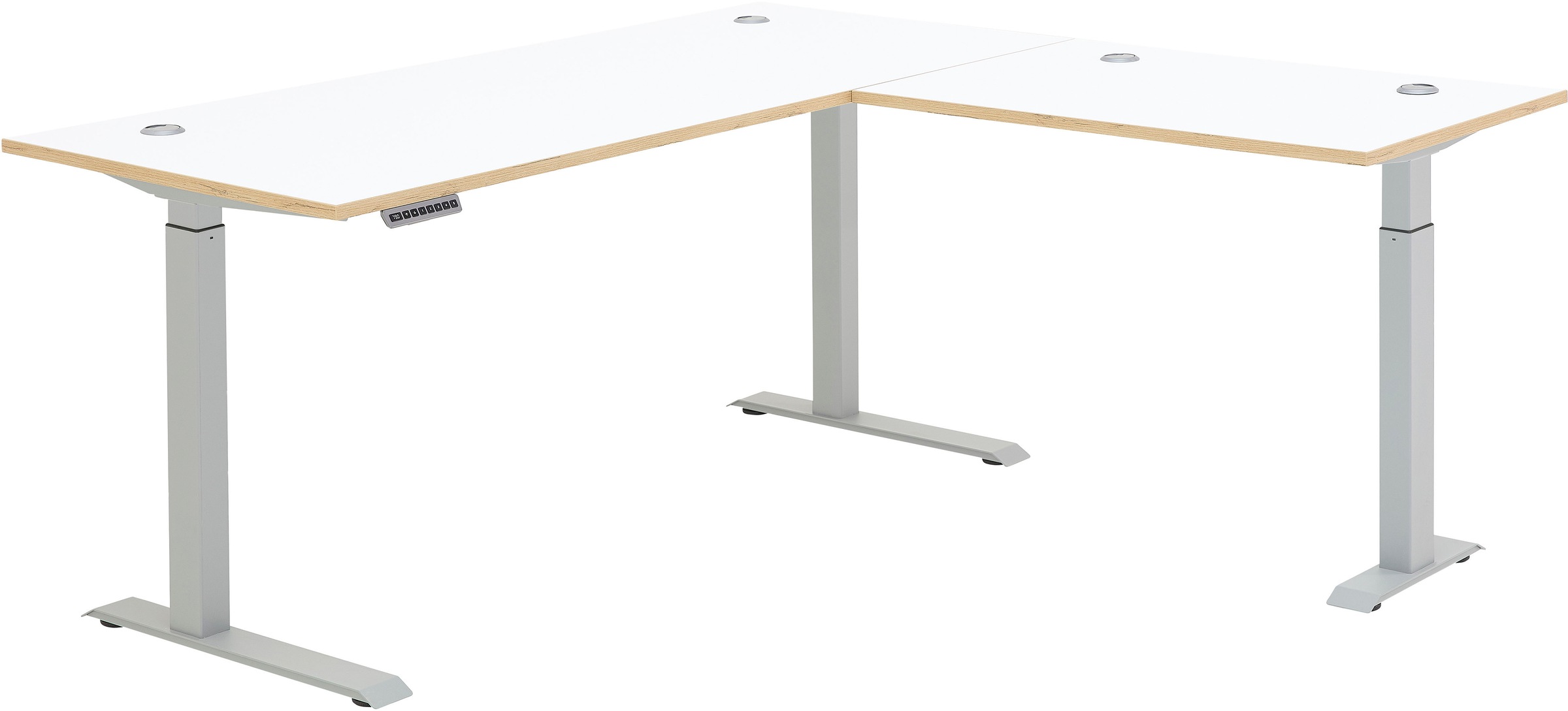Innostyle Schreibtisch »Memphis Eckschreibtisch, 185x72x177cm (B/H/T)«, (1 günstig online kaufen