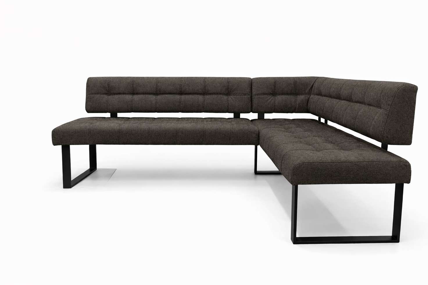 Home affaire Eckbankgruppe »Mia Essecke, Sitzgruppe, Eckbankgruppe, Küchenbankgruppe« Set, 4er, 4 tlg. Eckbank mit Wellenfederung; Tisch in Eiche massiv