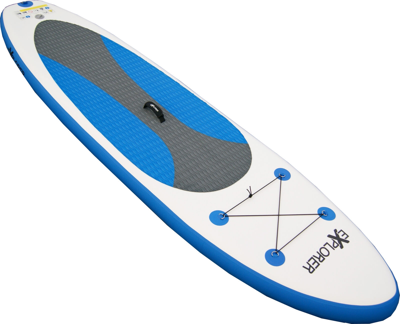 EXPLORER Inflatable SUP-Board »Explorer SUP 300 Paddel, im Transportrucksack) kaufen Online-Shop (Set, mit blau«, und Pumpe