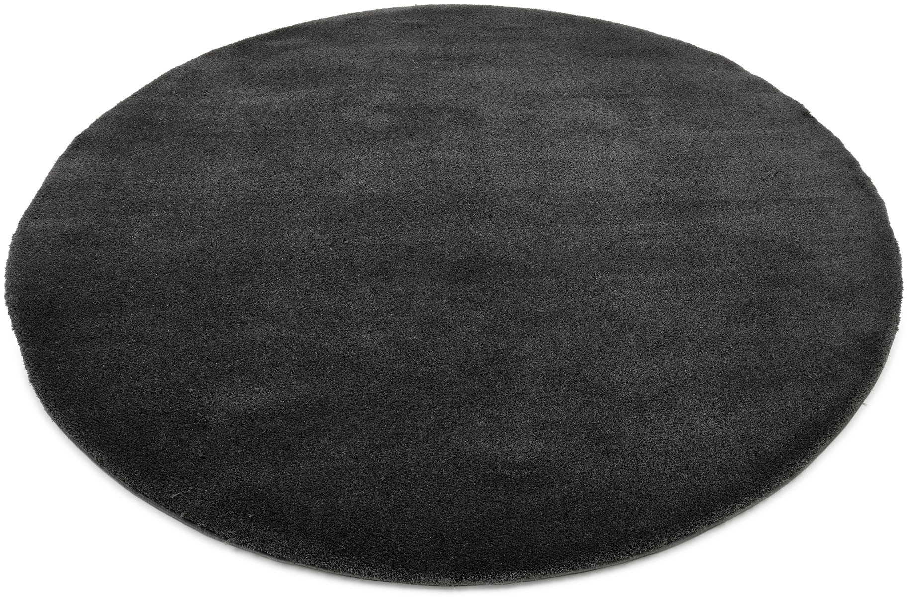 OCI DIE TEPPICHMARKE Hochflor-Teppich »Soft Dream«, rund, 30 mm Höhe, besonders weich durch Microfaser, Wohnzimmer