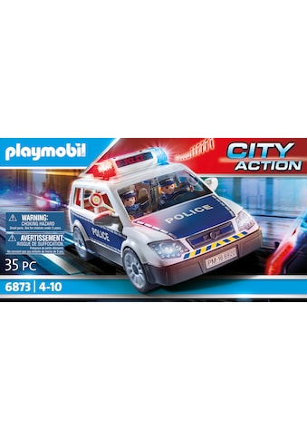 Playmobil® Konstruktions-Spielset »Polizei-Einsatzwagen (6873), City Action«, (35... kaufen