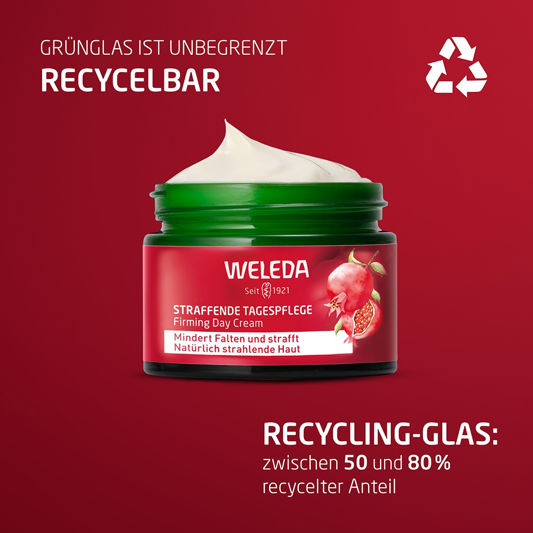 WELEDA Gesichtspflege »Weleda Straffende Tagespflege Granatapfel & Maca-Peptide«