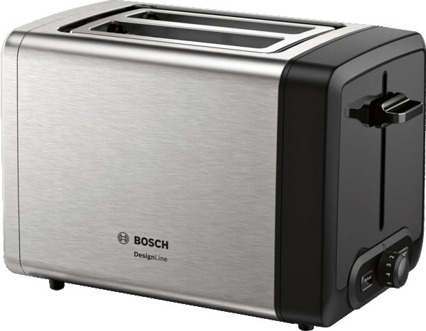 BOSCH Toaster »TAT4P420DE DesignLine« 2 kurze Schlitze 820 W günstig online kaufen