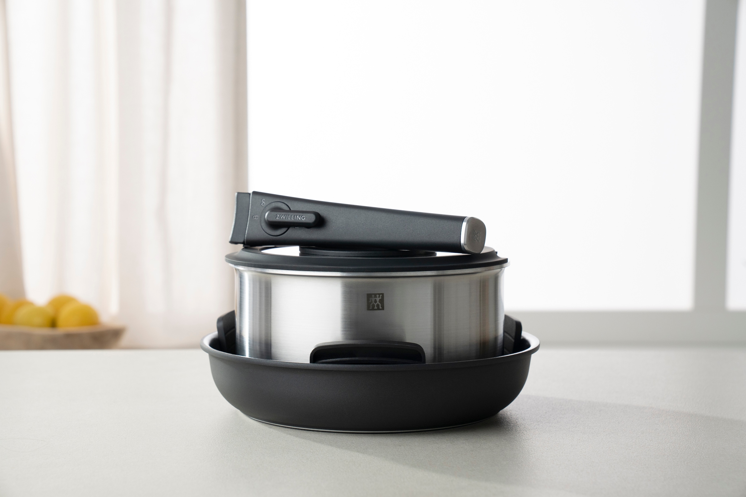 Zwilling Pfannenuntersetzer »UNLOCK« Magnetisch, Silikon, Stapelfähig, Spülmaschinengeeignet