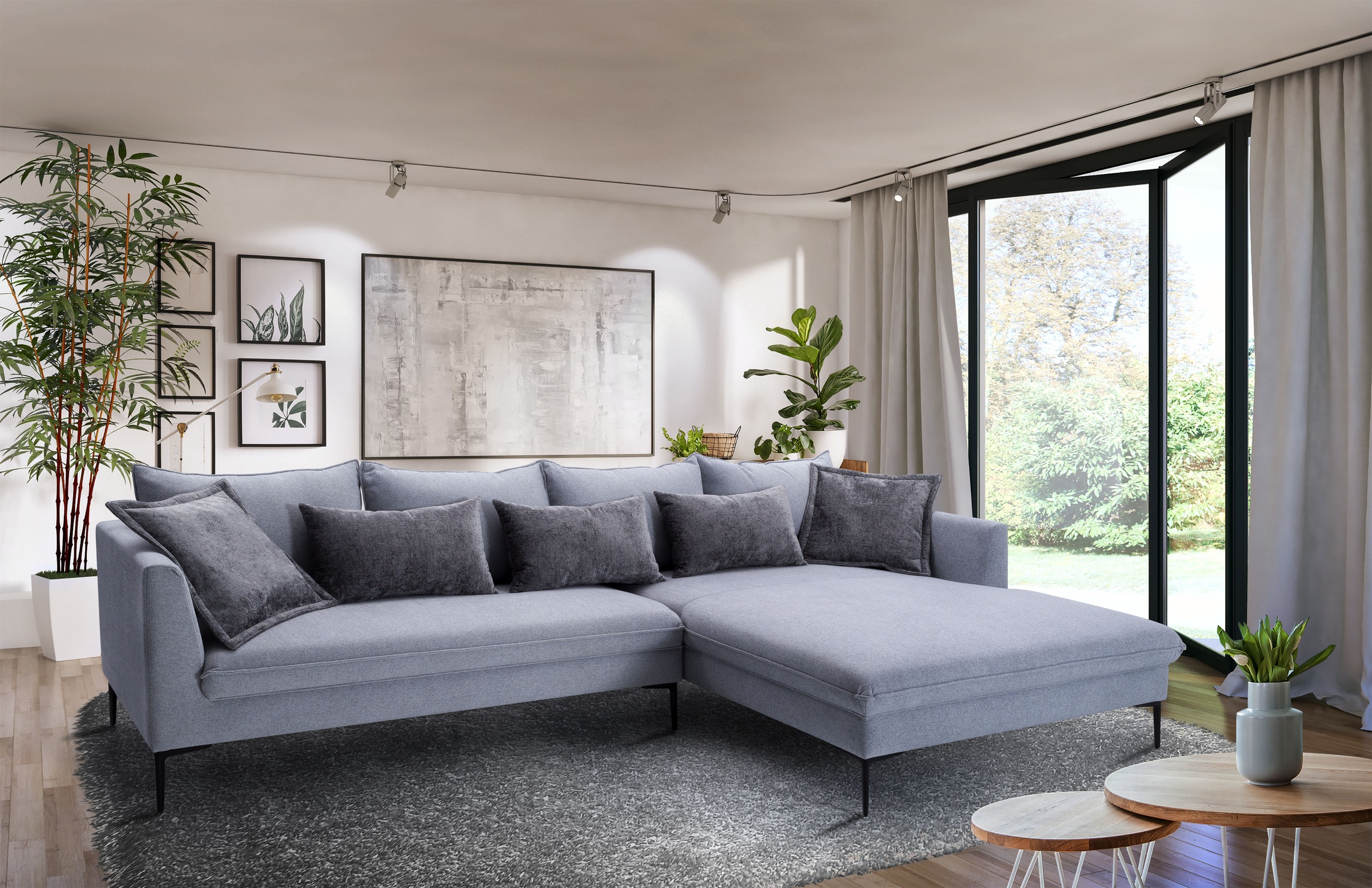 exxpo - sofa fashion Ecksofa »Piazza, elegant und edel, Designsofa mit toll günstig online kaufen