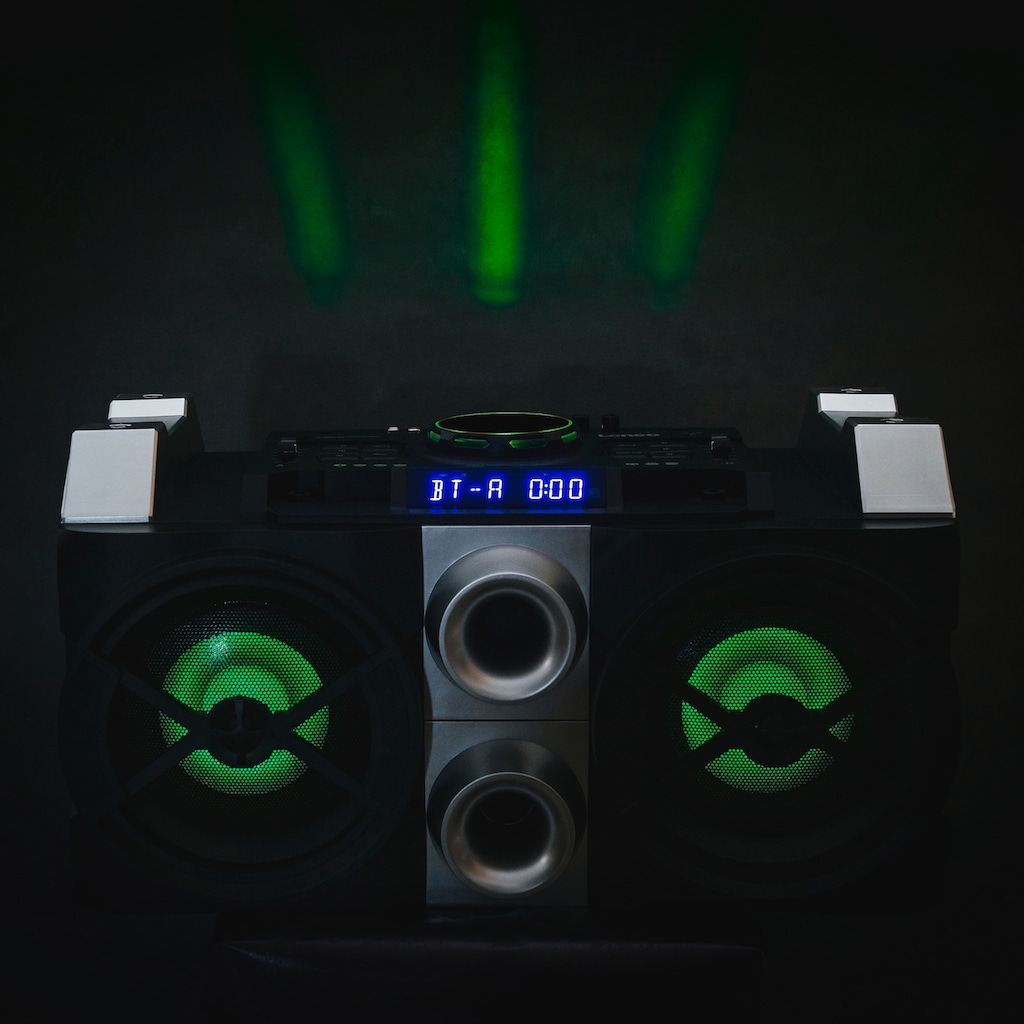 Lenco Party-Lautsprecher »PMX-150 Party-Lautsprecher + DJ und Mixfunktion«, (1 St.)