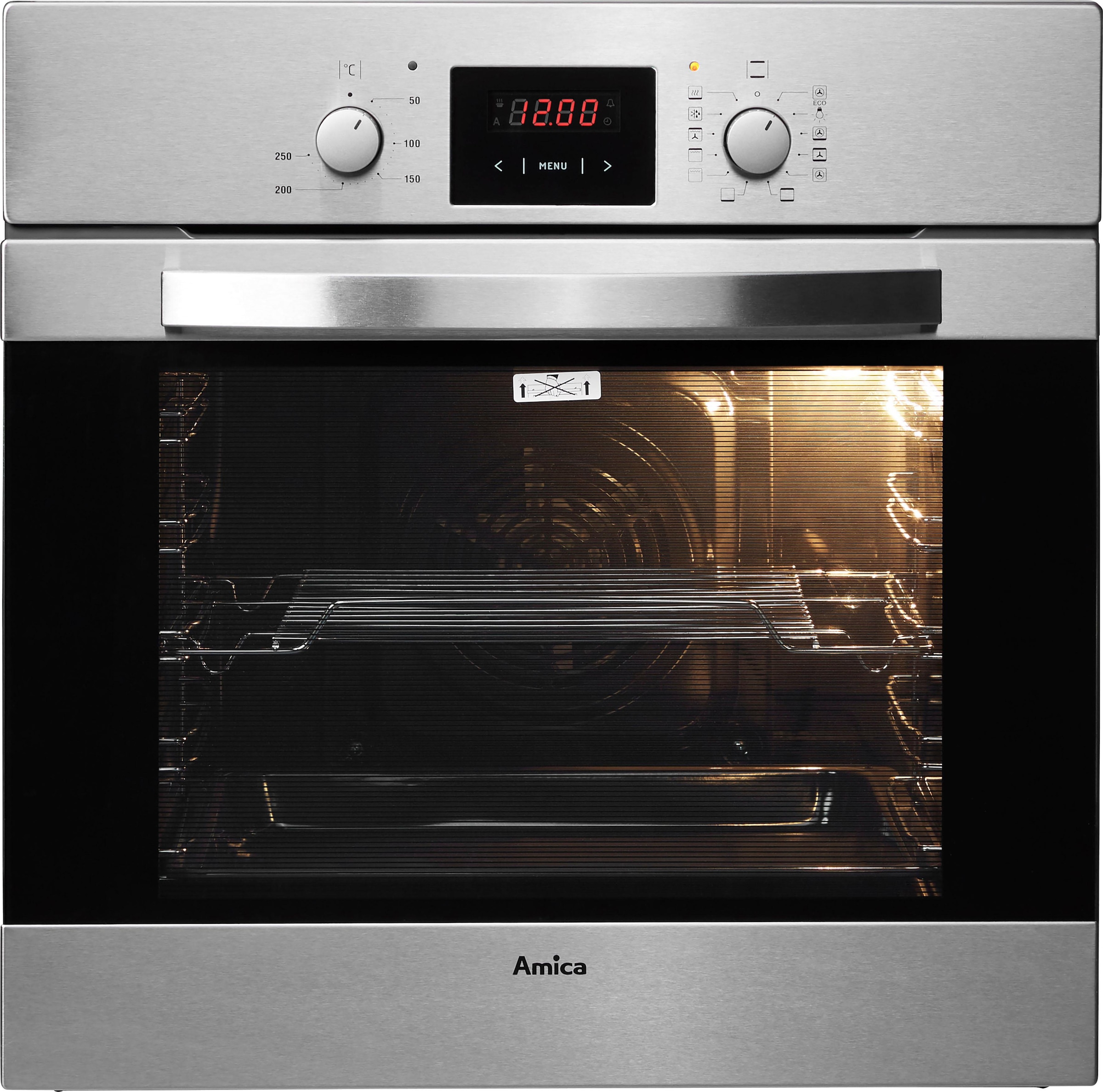 Amica Backofen »EB 13564 E«, EB 13564 E, Steam Clean, TouchFree